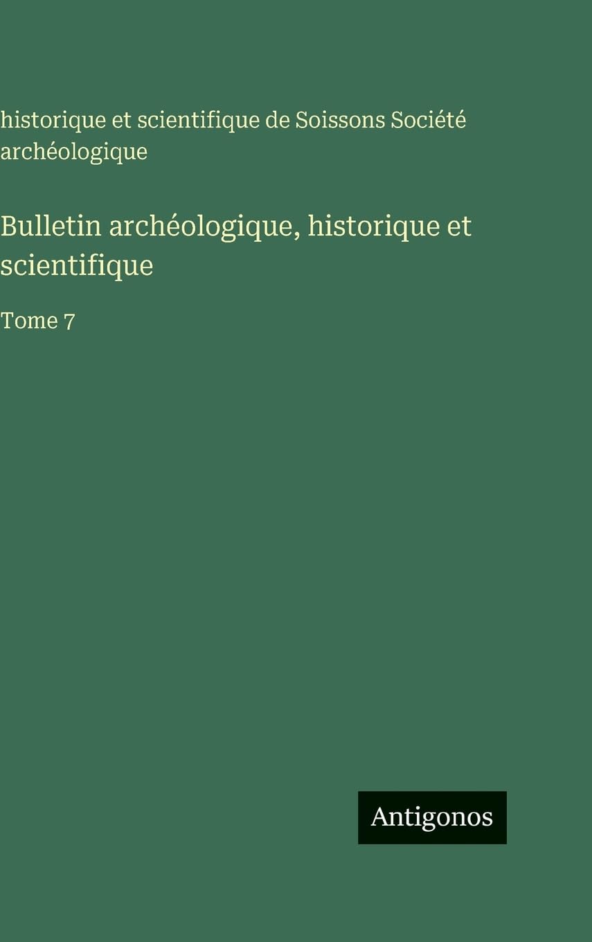 Bulletin archéologique, historique et scientifique Contemporary literature