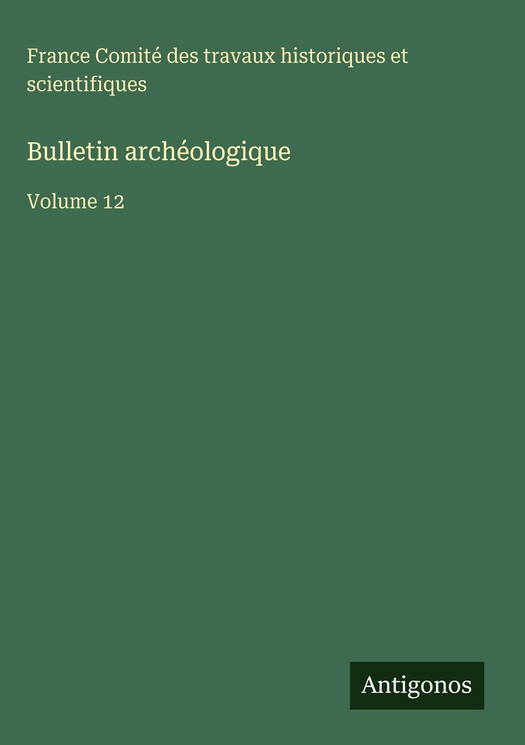 Bulletin archéologique Classics