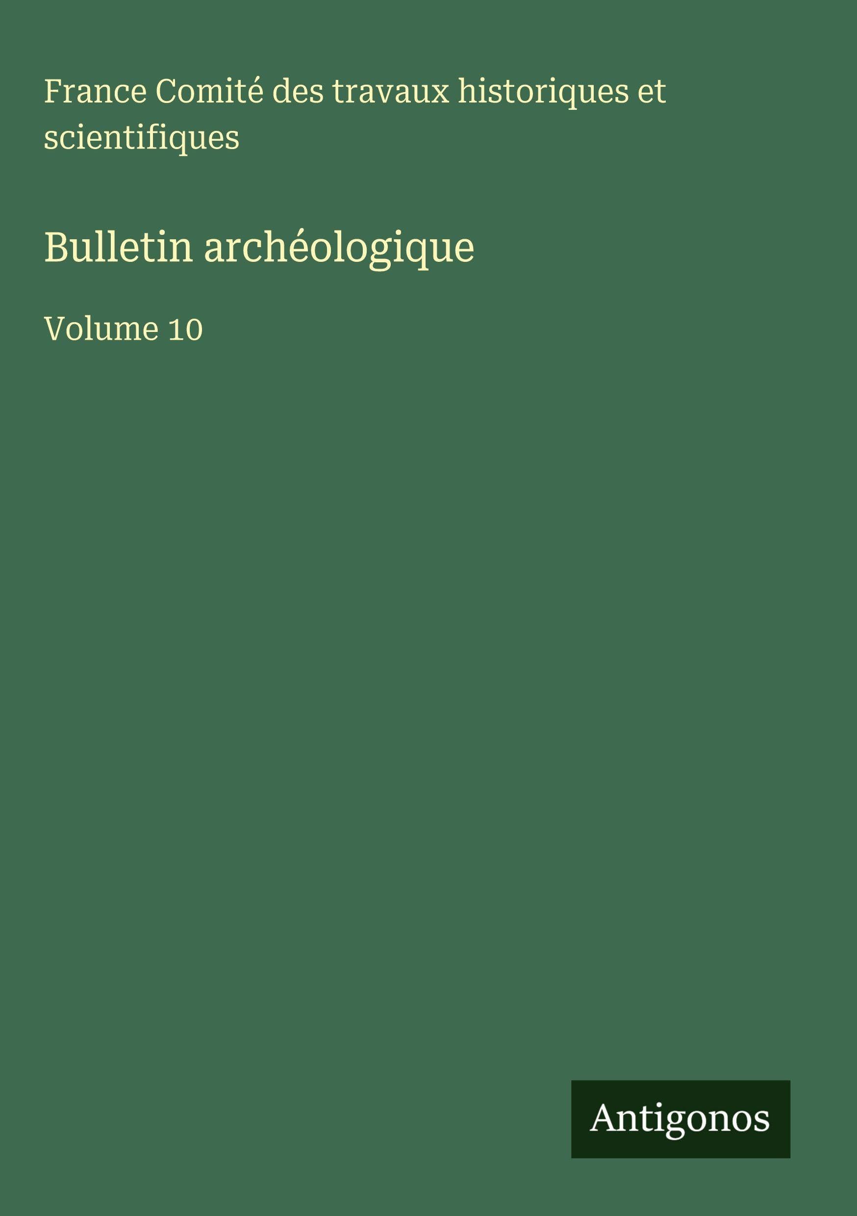 Bulletin archéologique Classics