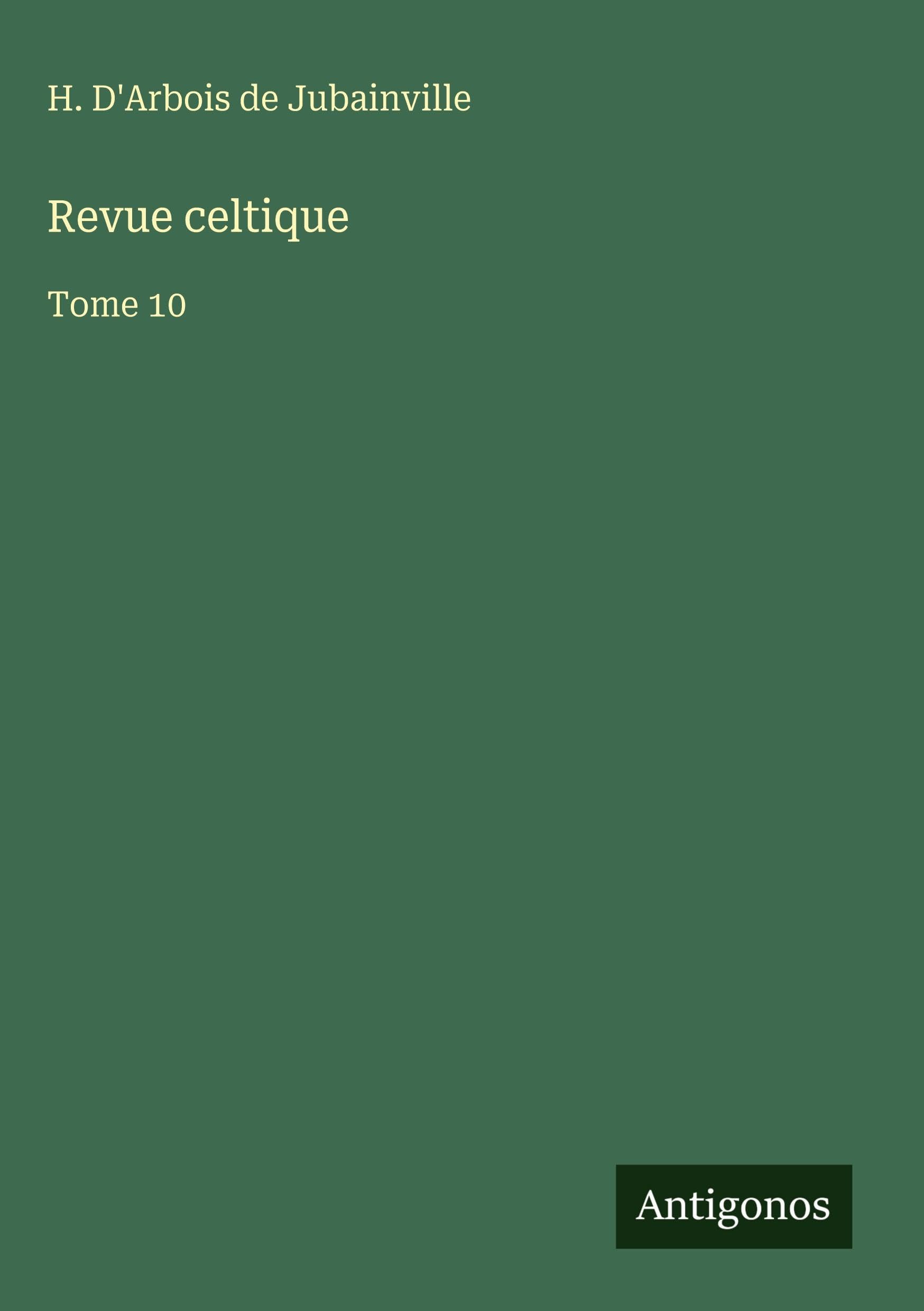 Revue celtique Classics