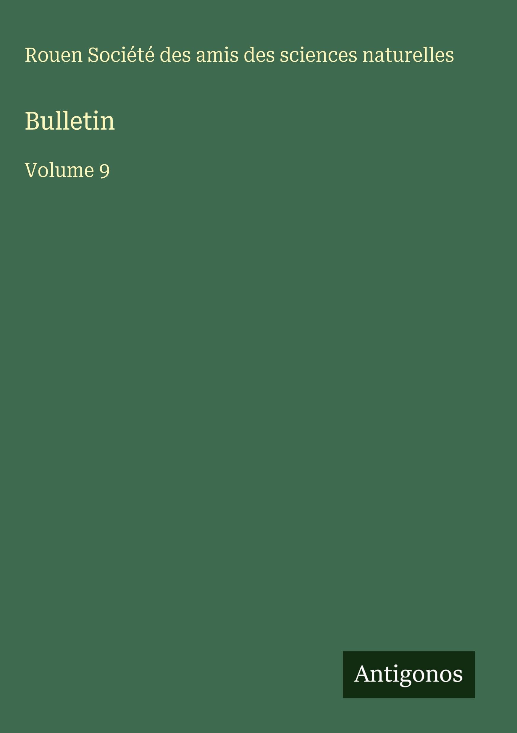 Bulletin: Volume 9 Classics