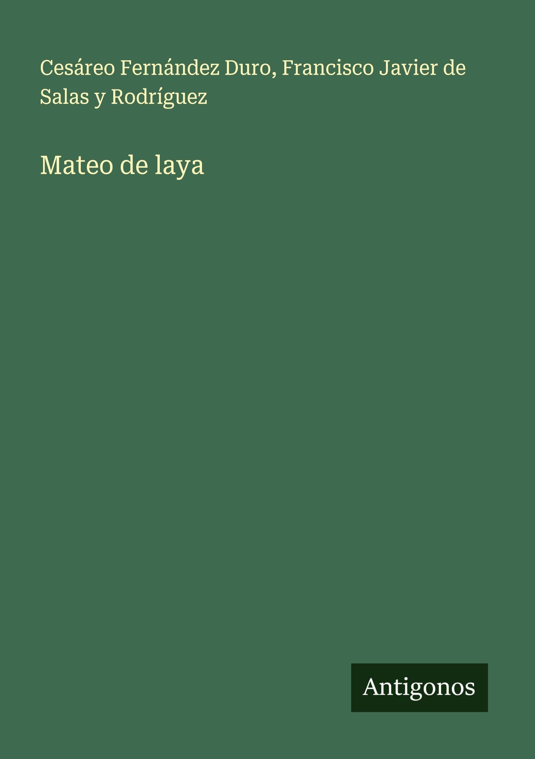 Product Image: Mateo de laya