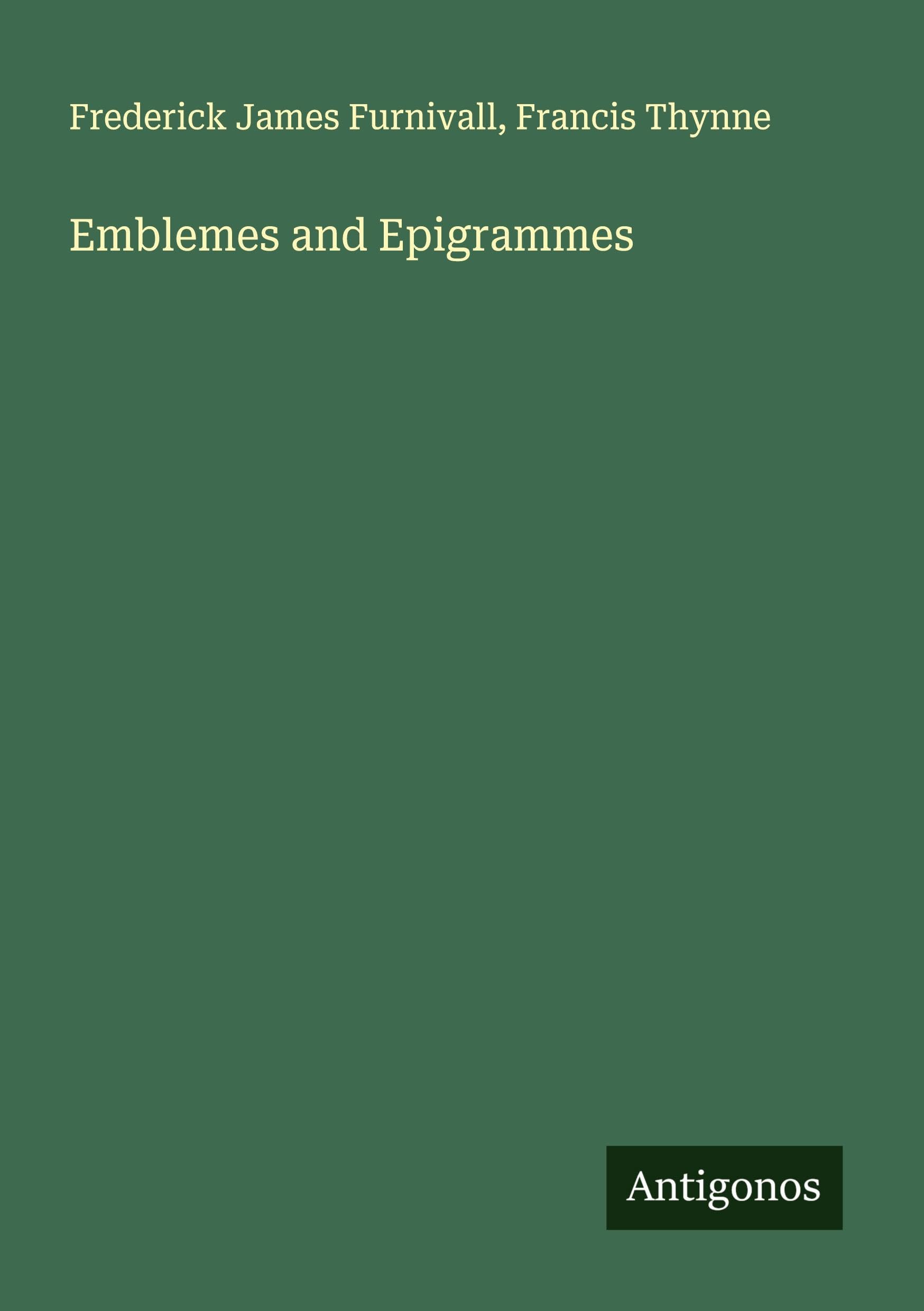 Emblemes and Epigrammes Classics