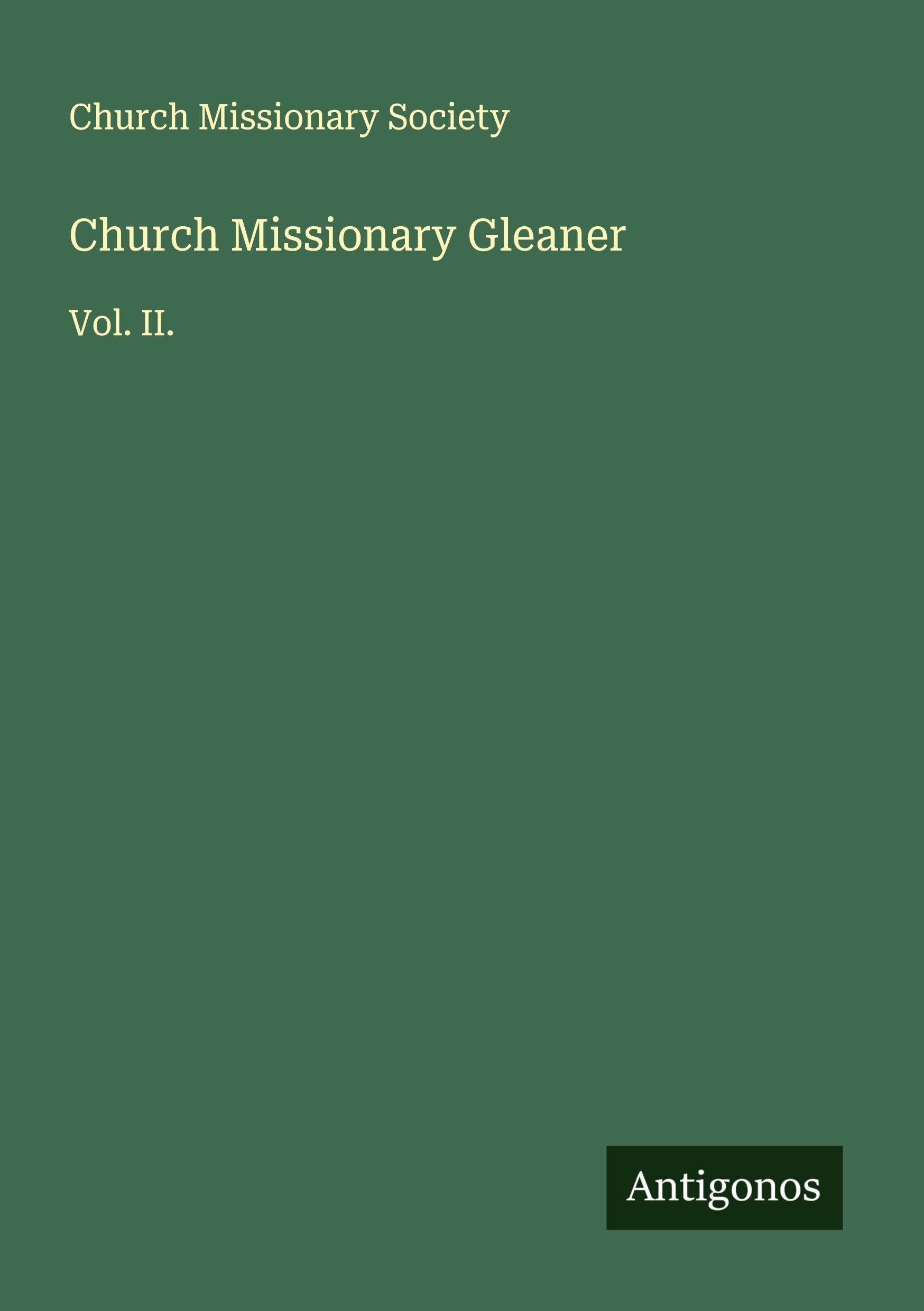 Church Missionary Gleaner Classics