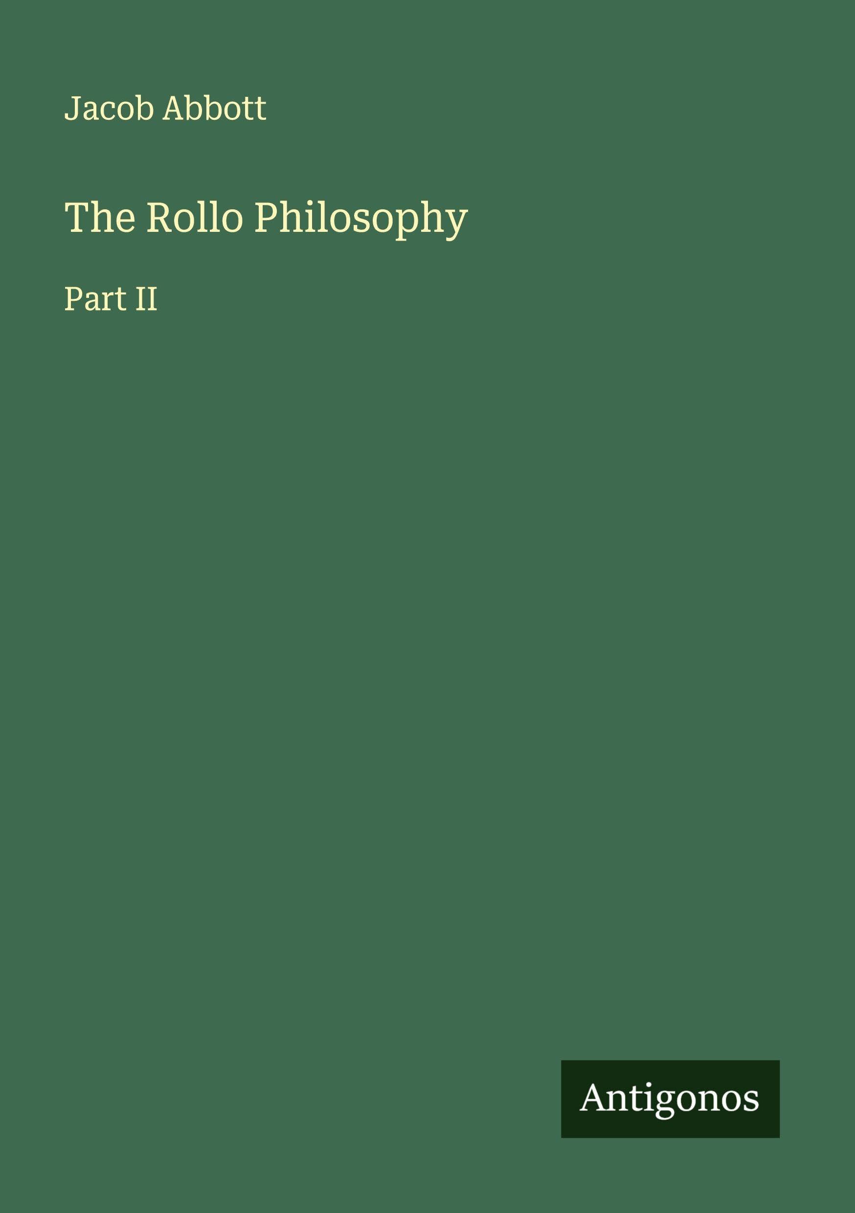 The Rollo Philosophy Classics