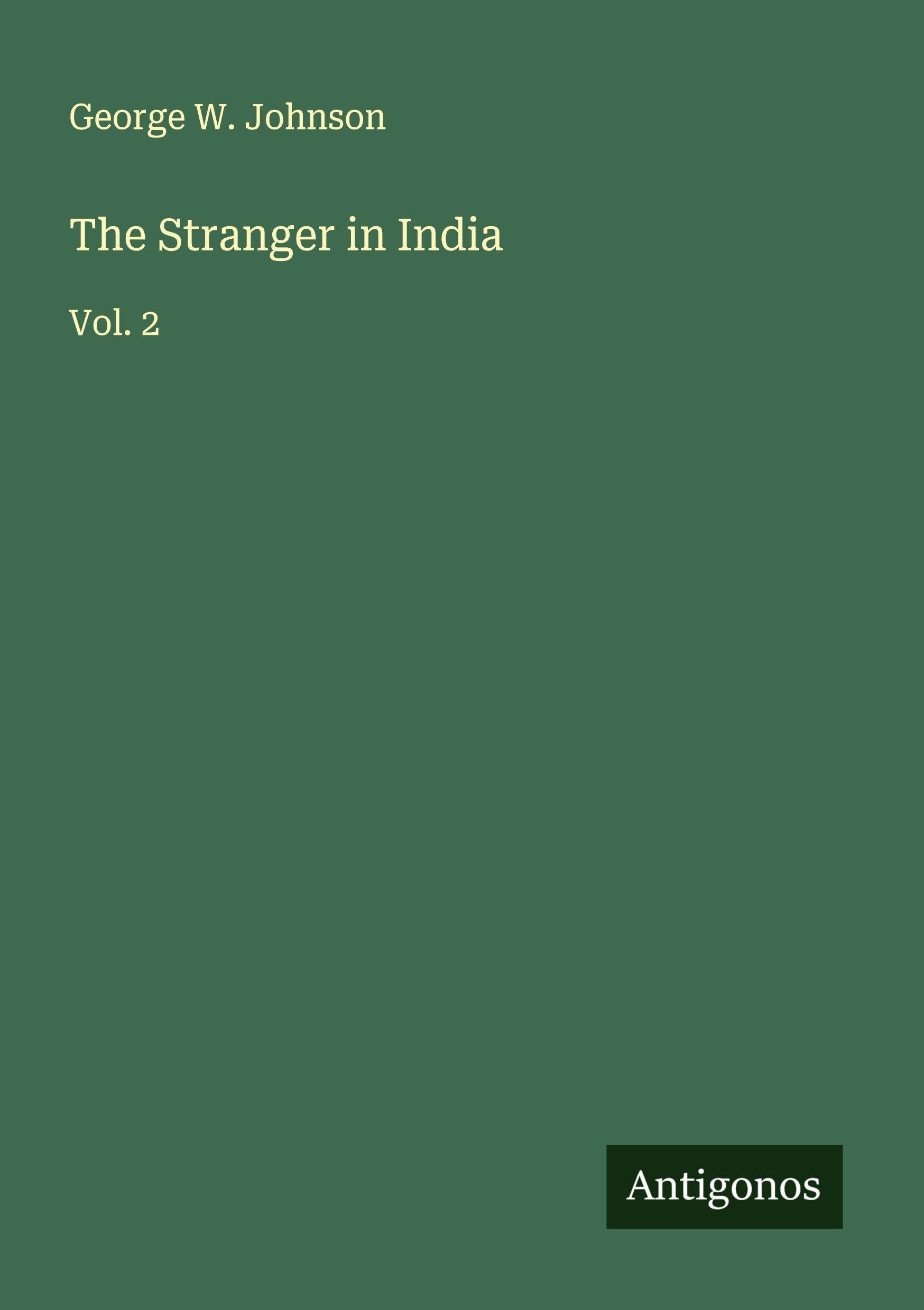 Product Image: The Stranger in India