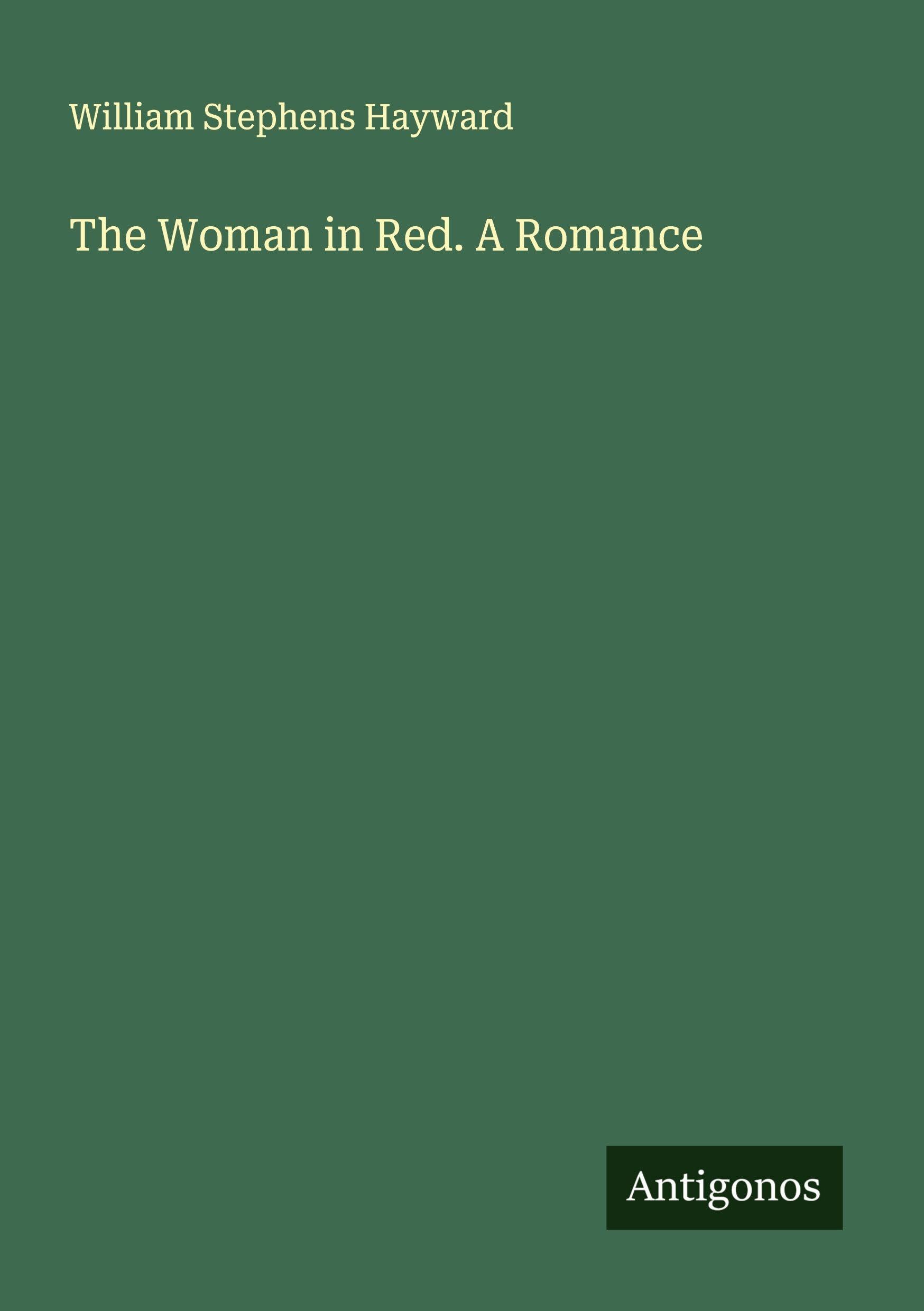 The Woman in Red. A Romance Classics