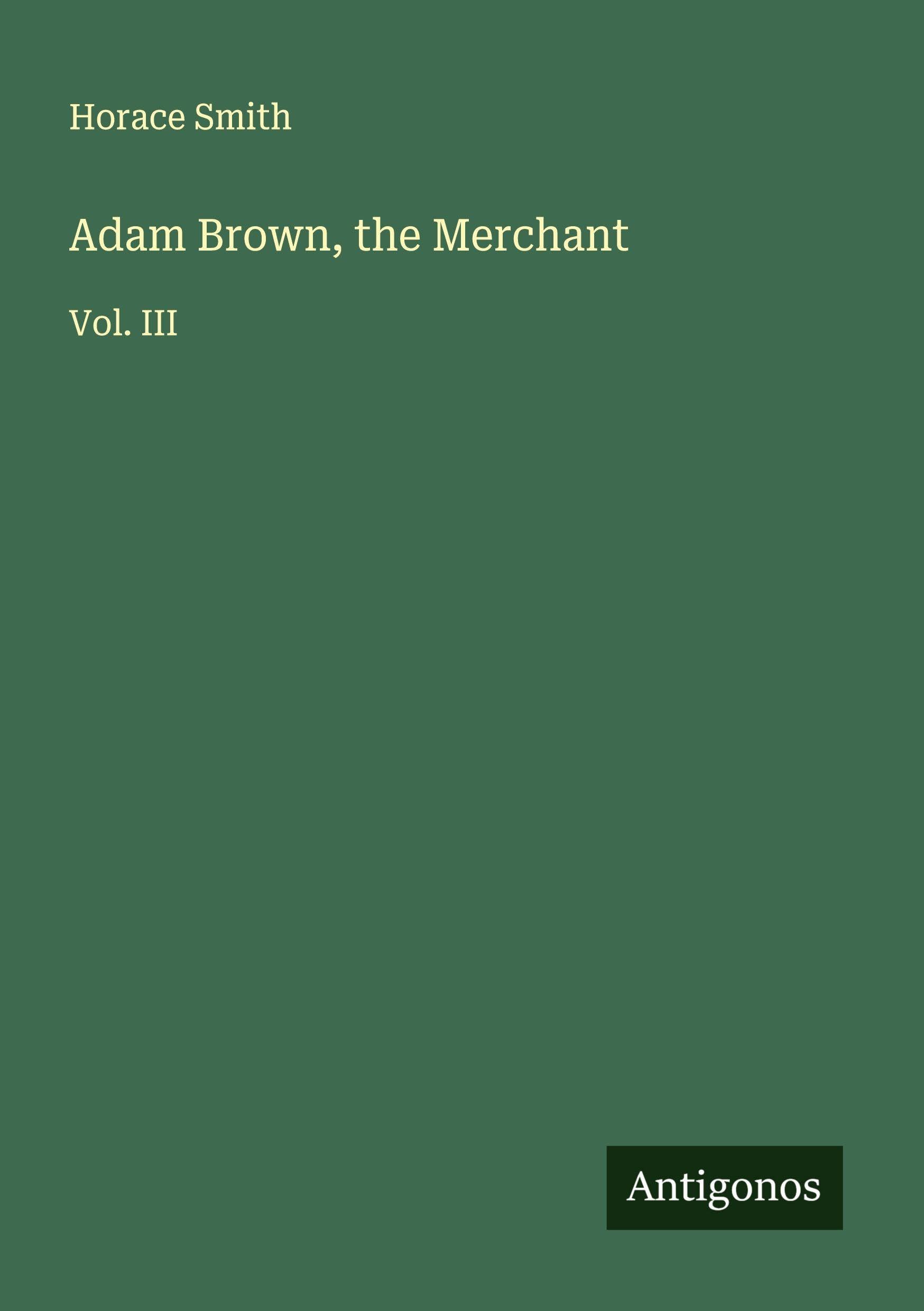 Product Image: Adam Brown, the Merchant