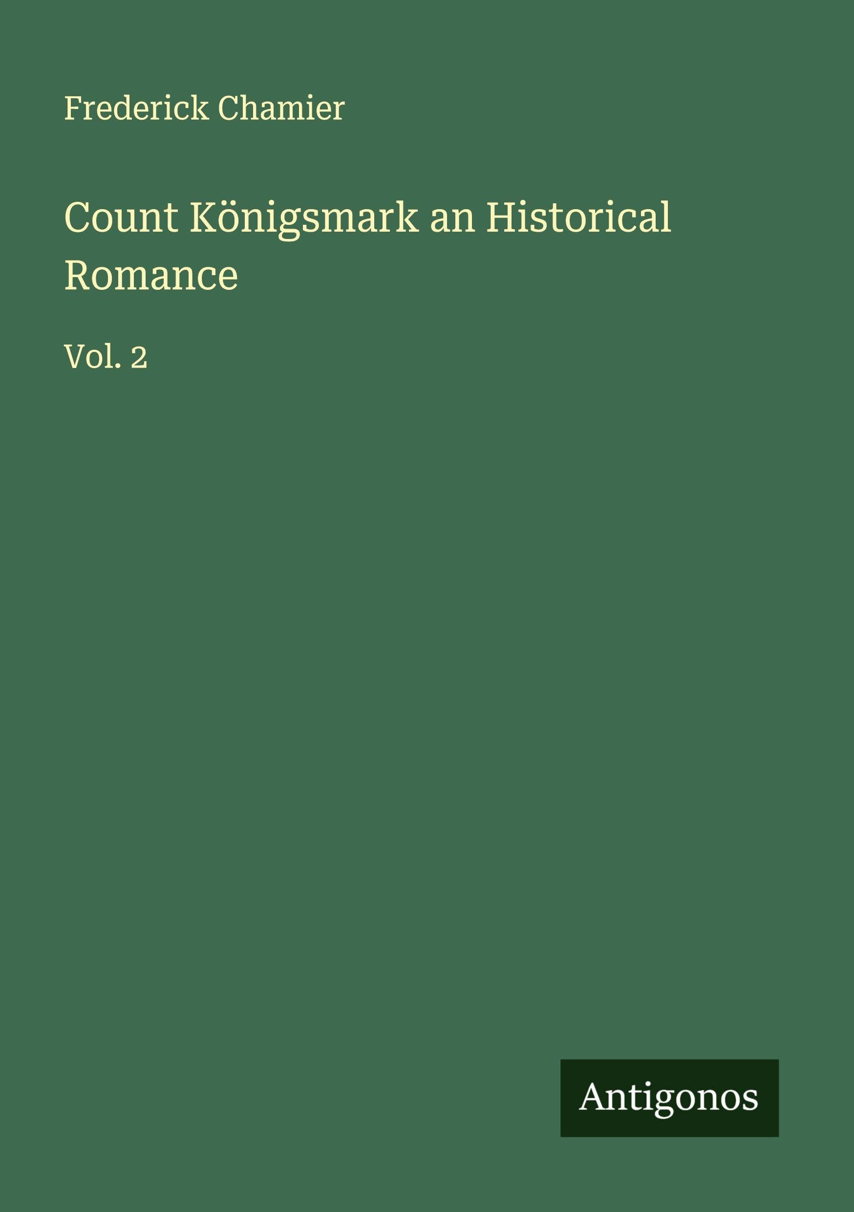 Product Image: Count Königsmark an Historical Romance