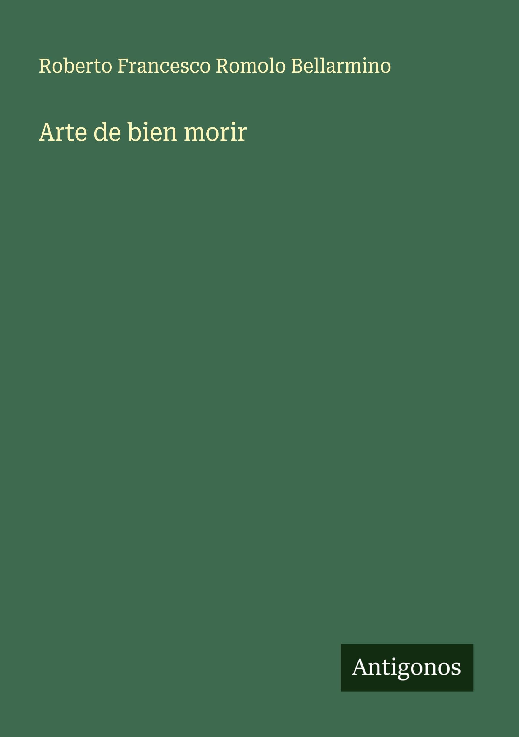 Arte de bien morir Classics