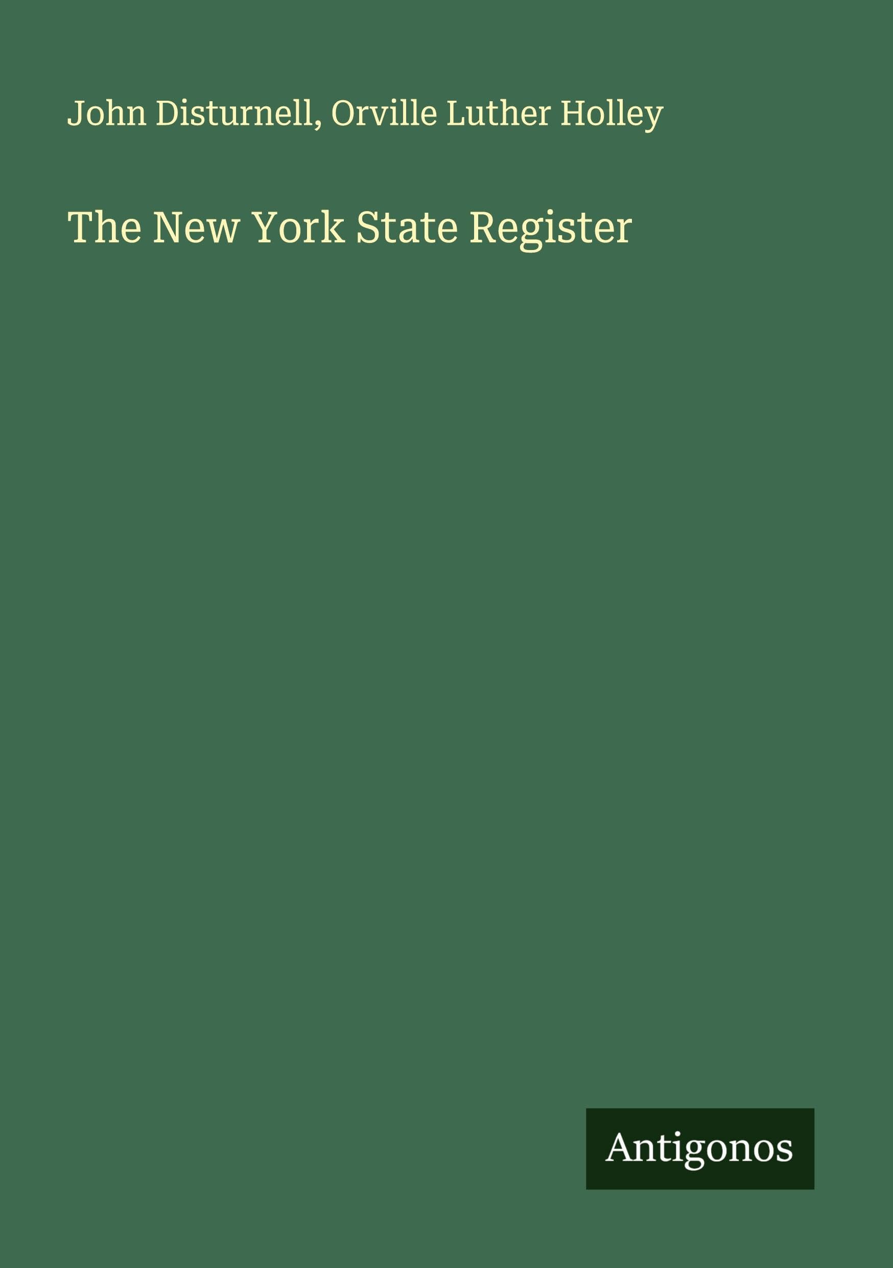 Product Image: The New York State Register