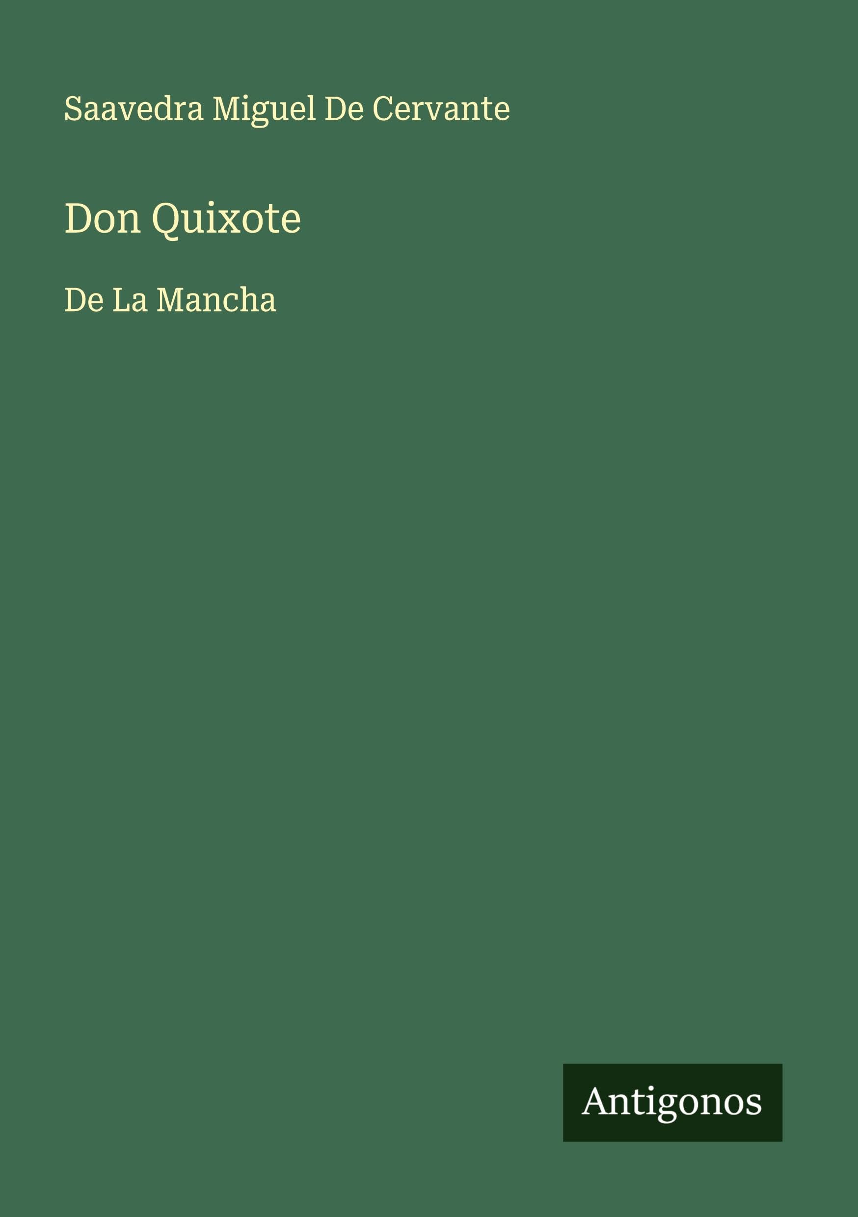 Product Image: Don Quixote