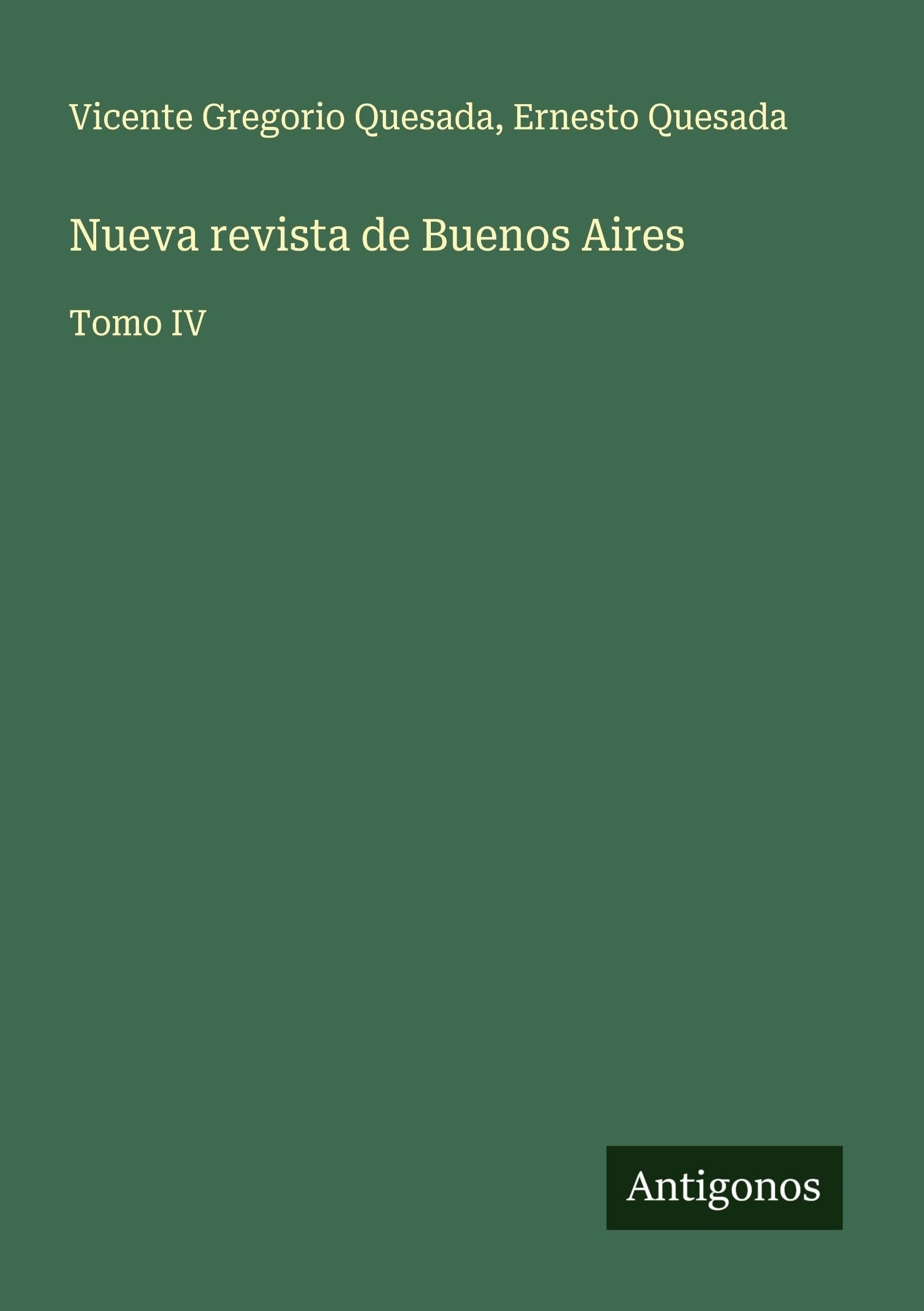 Nueva revista de Buenos Aires Classics