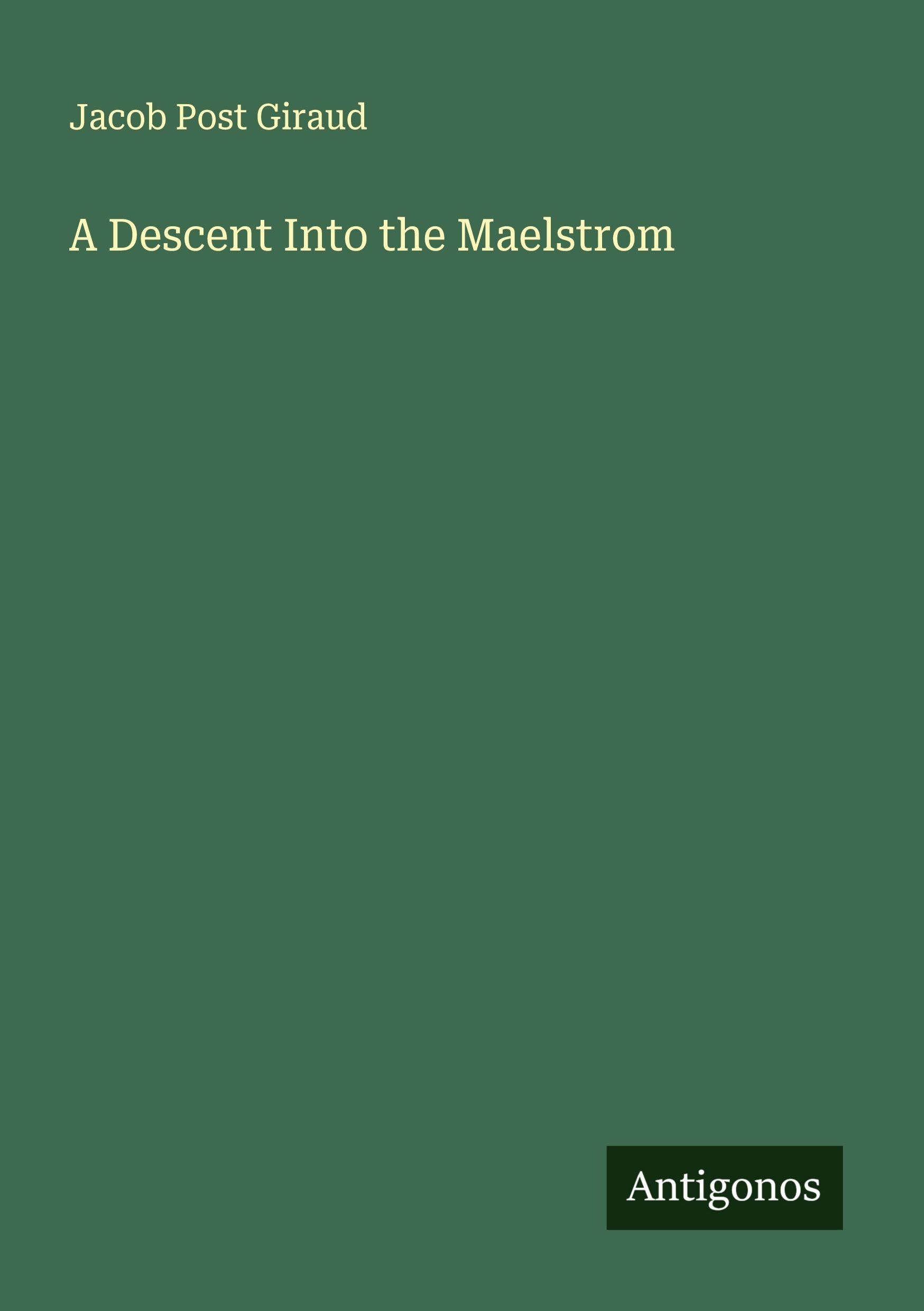 Product Image: A Descent Into the Maelstrom