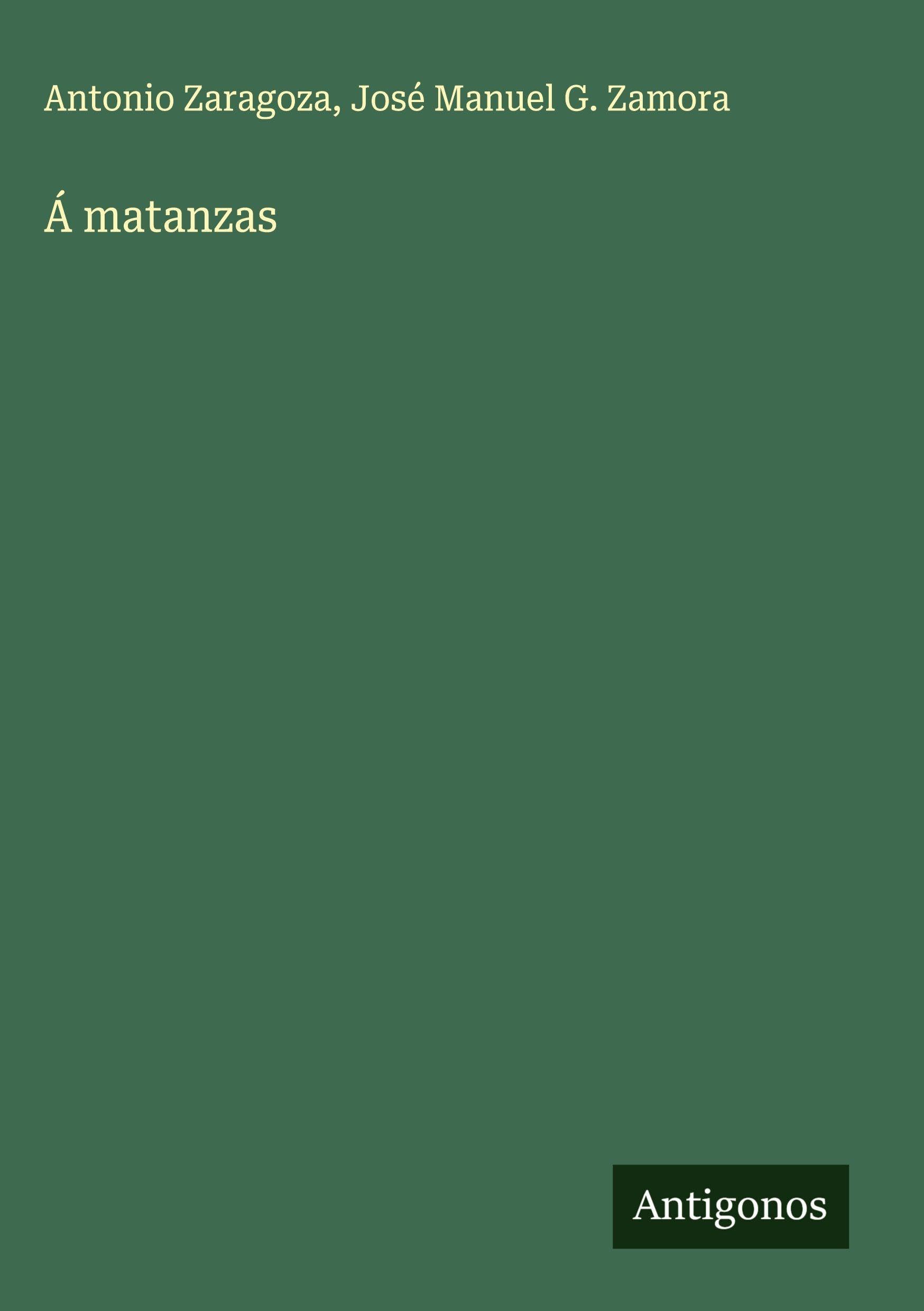 Product Image: Á matanzas