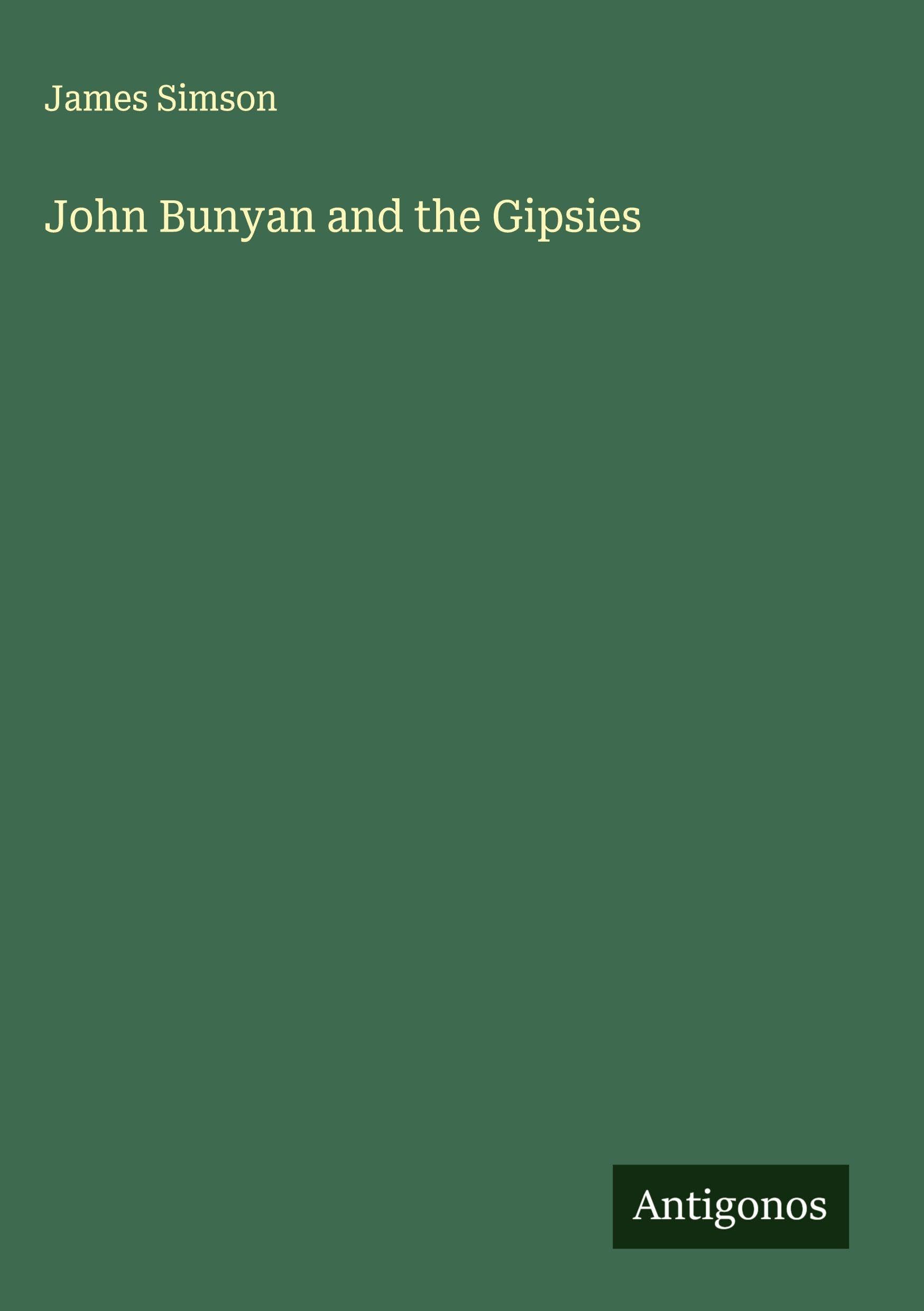 Product Image: John Bunyan and the Gipsies