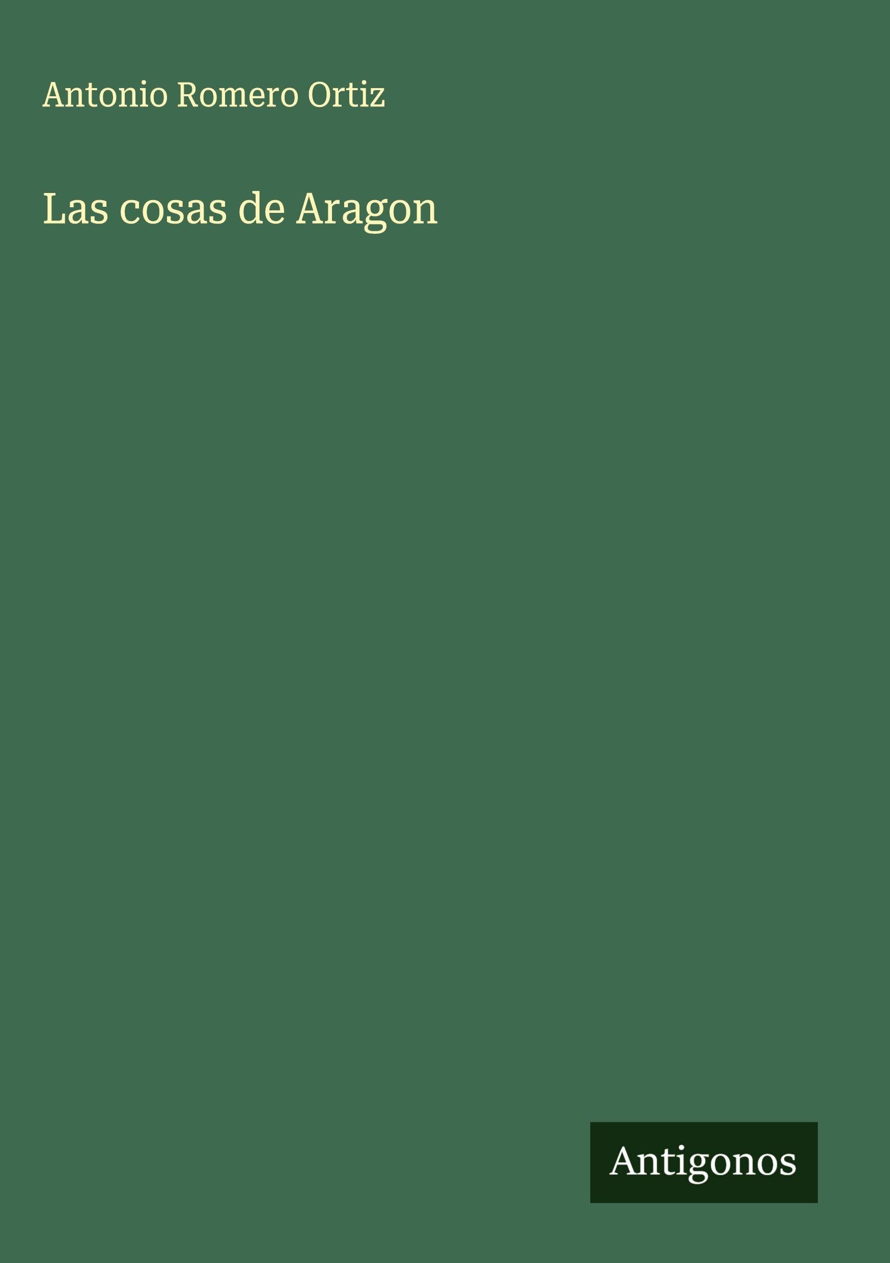 Product Image: Las cosas de Aragon