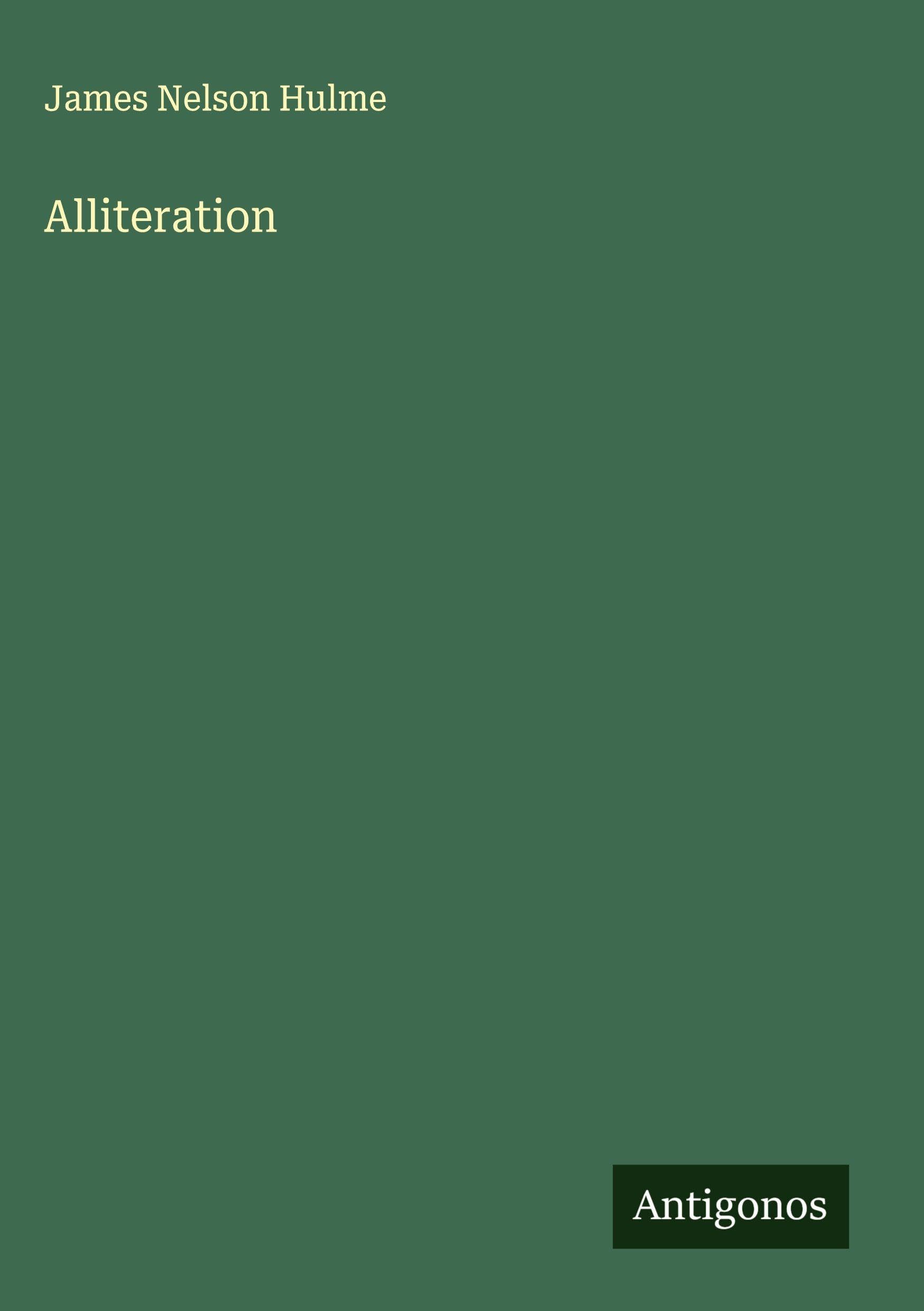 Product Image: Alliteration
