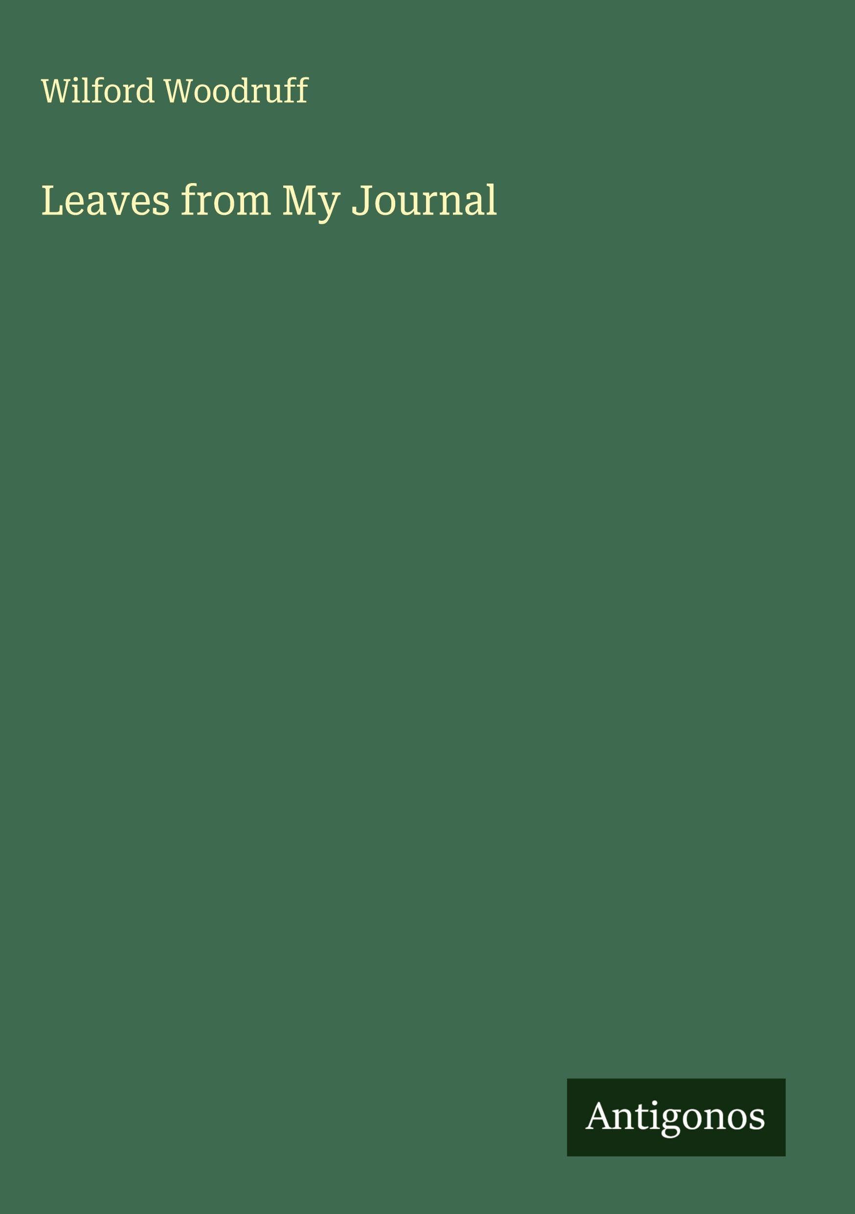 Product Image: Leaves from My Journal