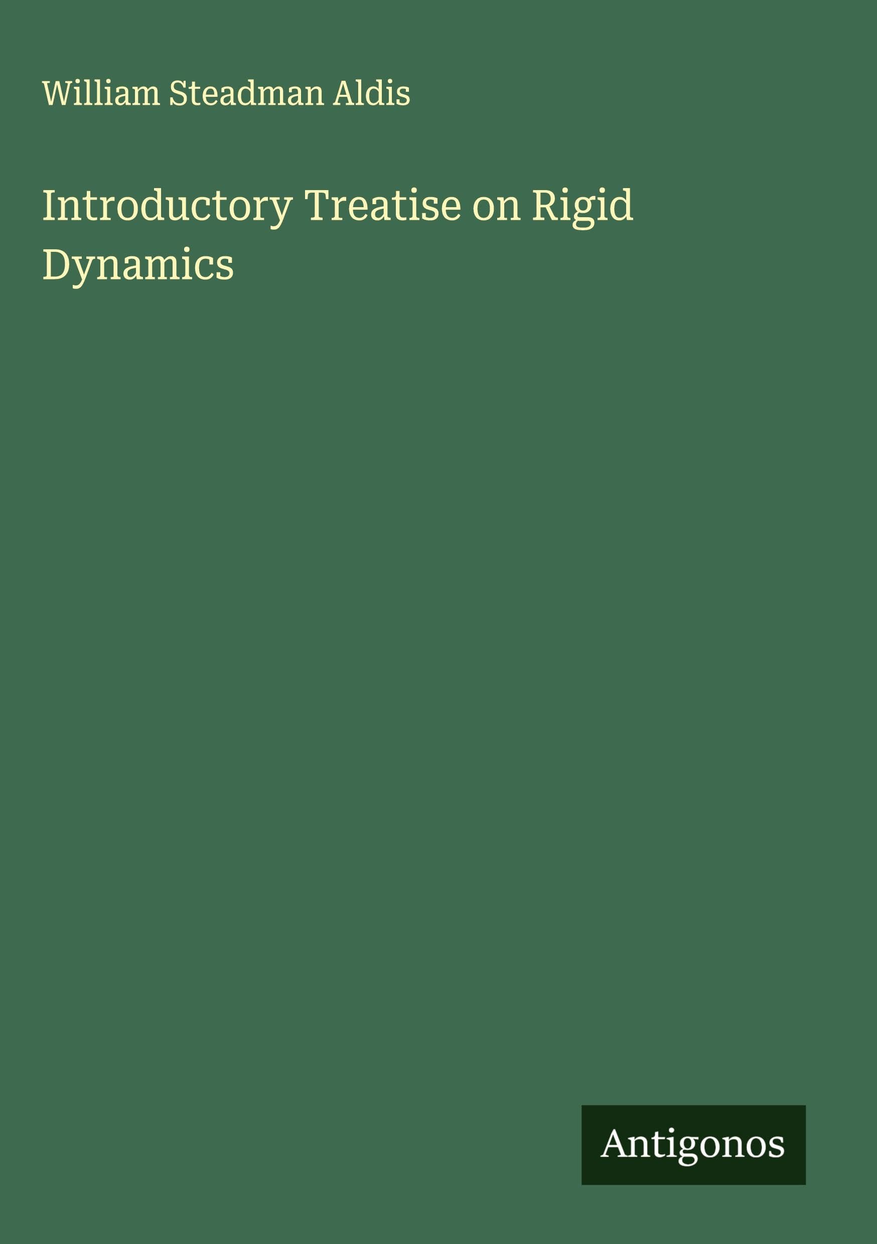Product Image: Introductory Treatise on Rigid Dynamics