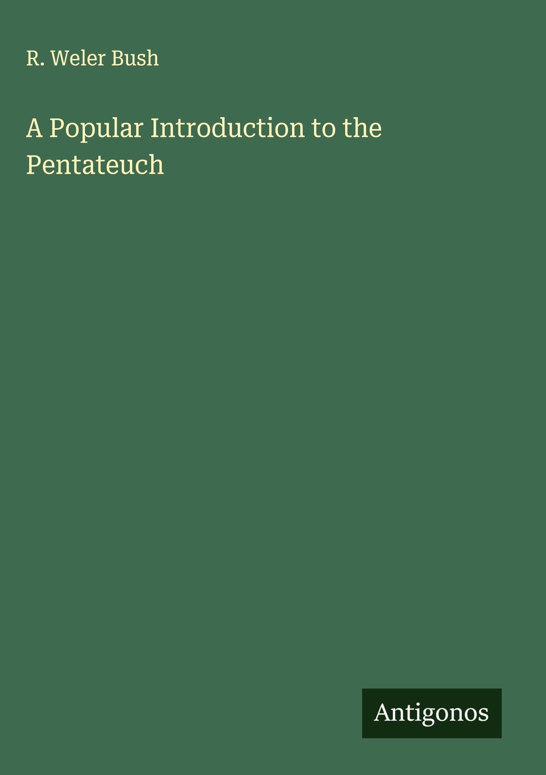 Product Image: A Popular Introduction to the Pentateuch