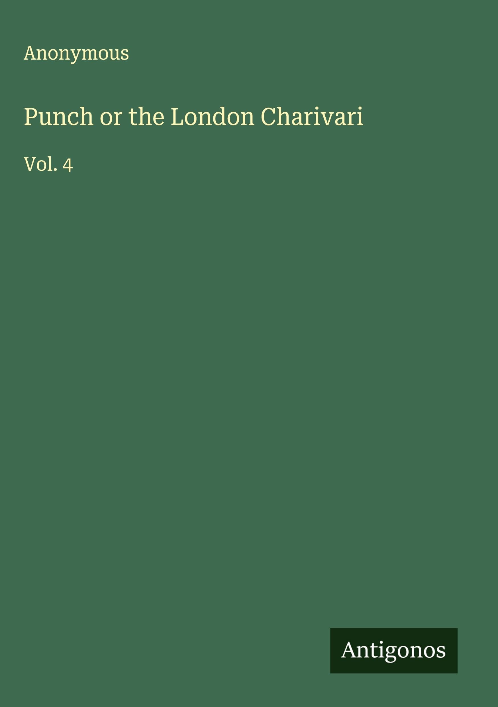 Product Image: Punch or the London Charivari
