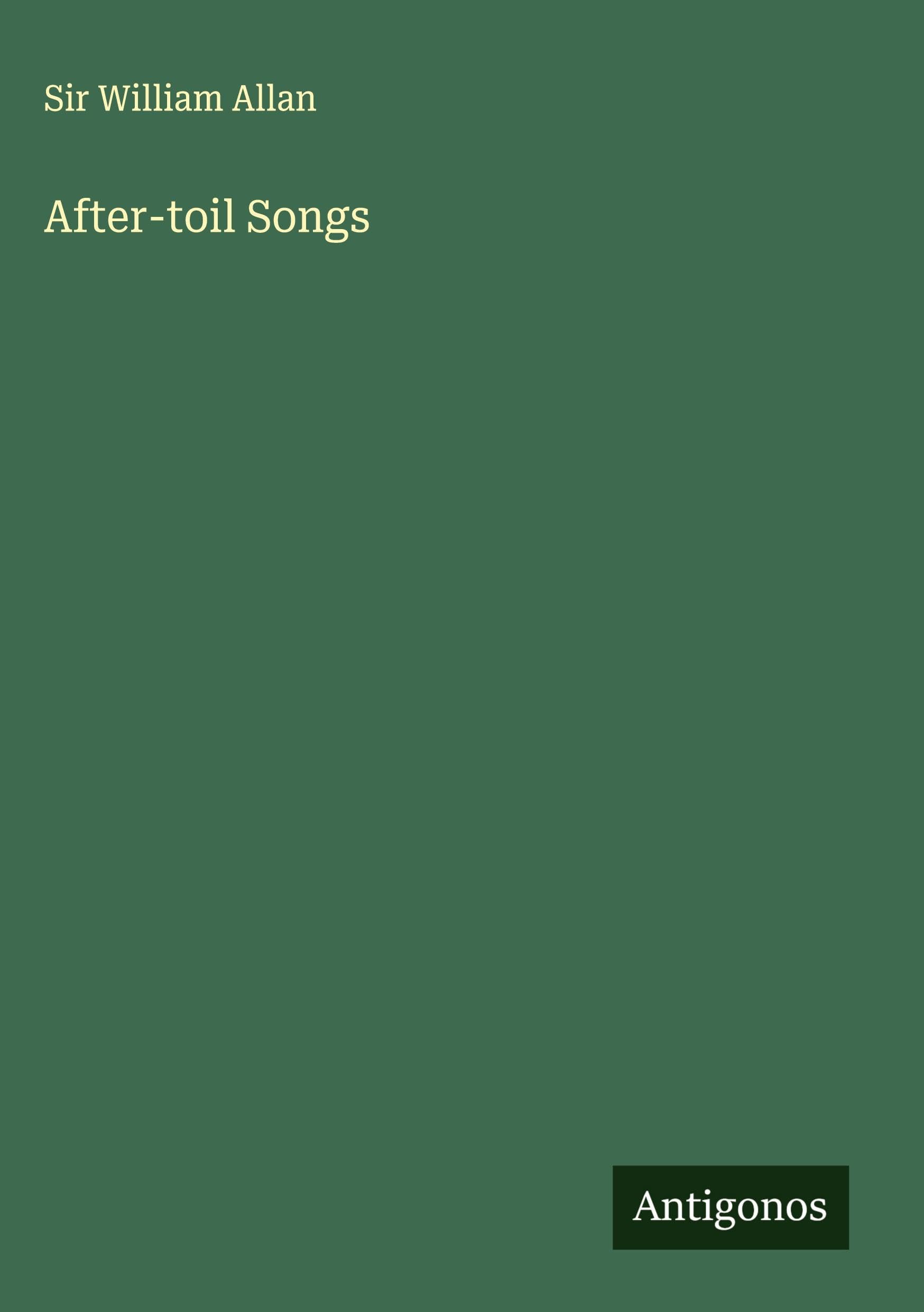 Product Image: After-toil Songs