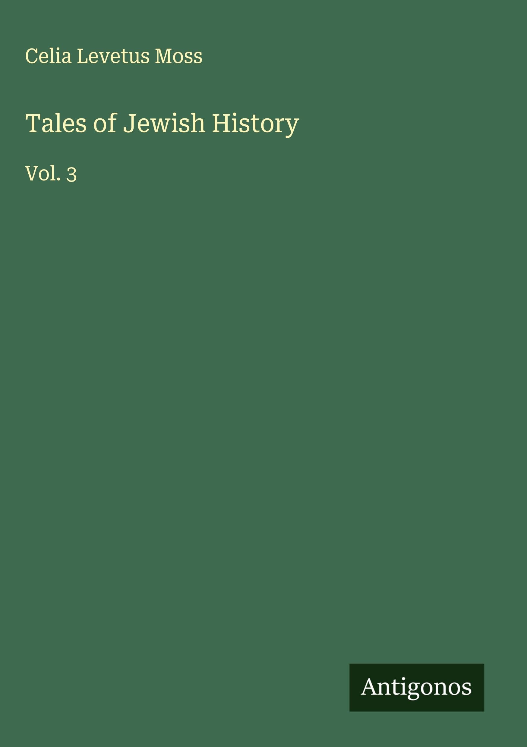 Tales of Jewish History Classics