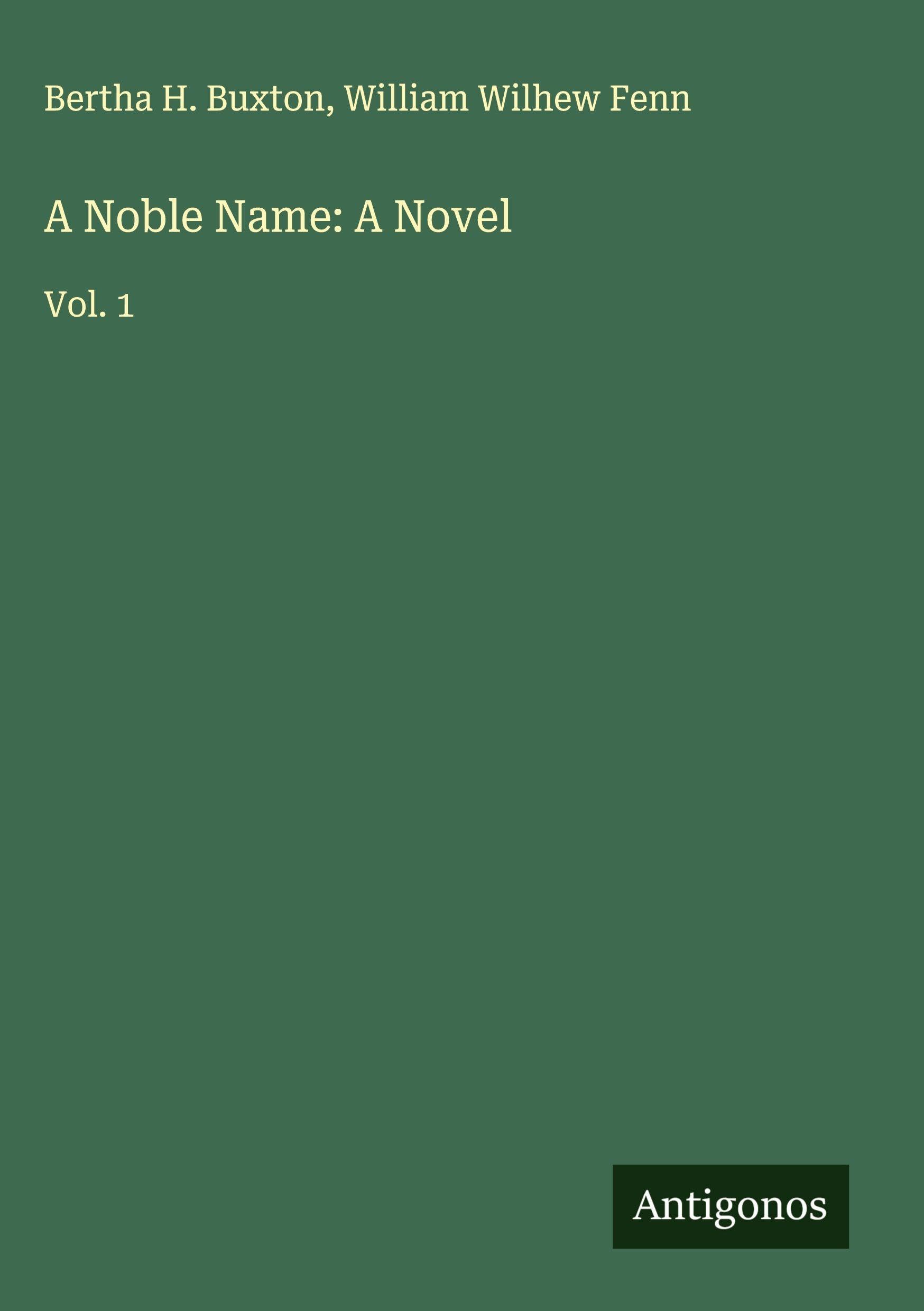 Product Image: A Noble Name: A Novel