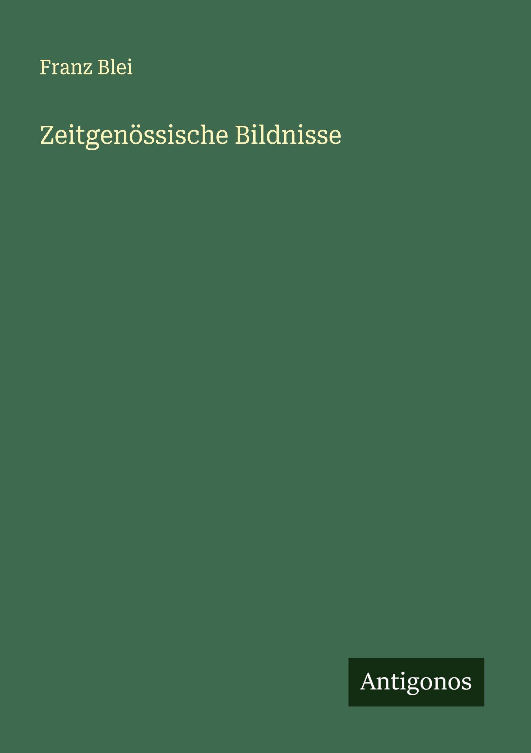 Zeitgenössische Bildnisse Classics