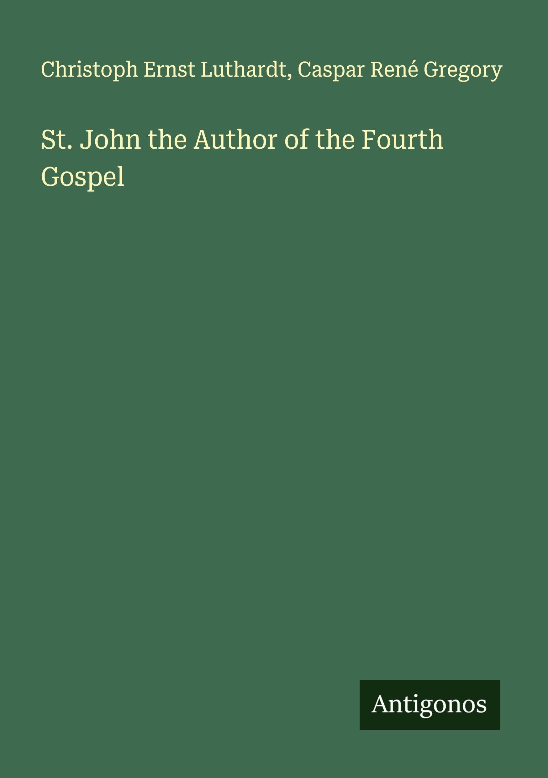 St. John the Author of the Fourth Gospel Classics