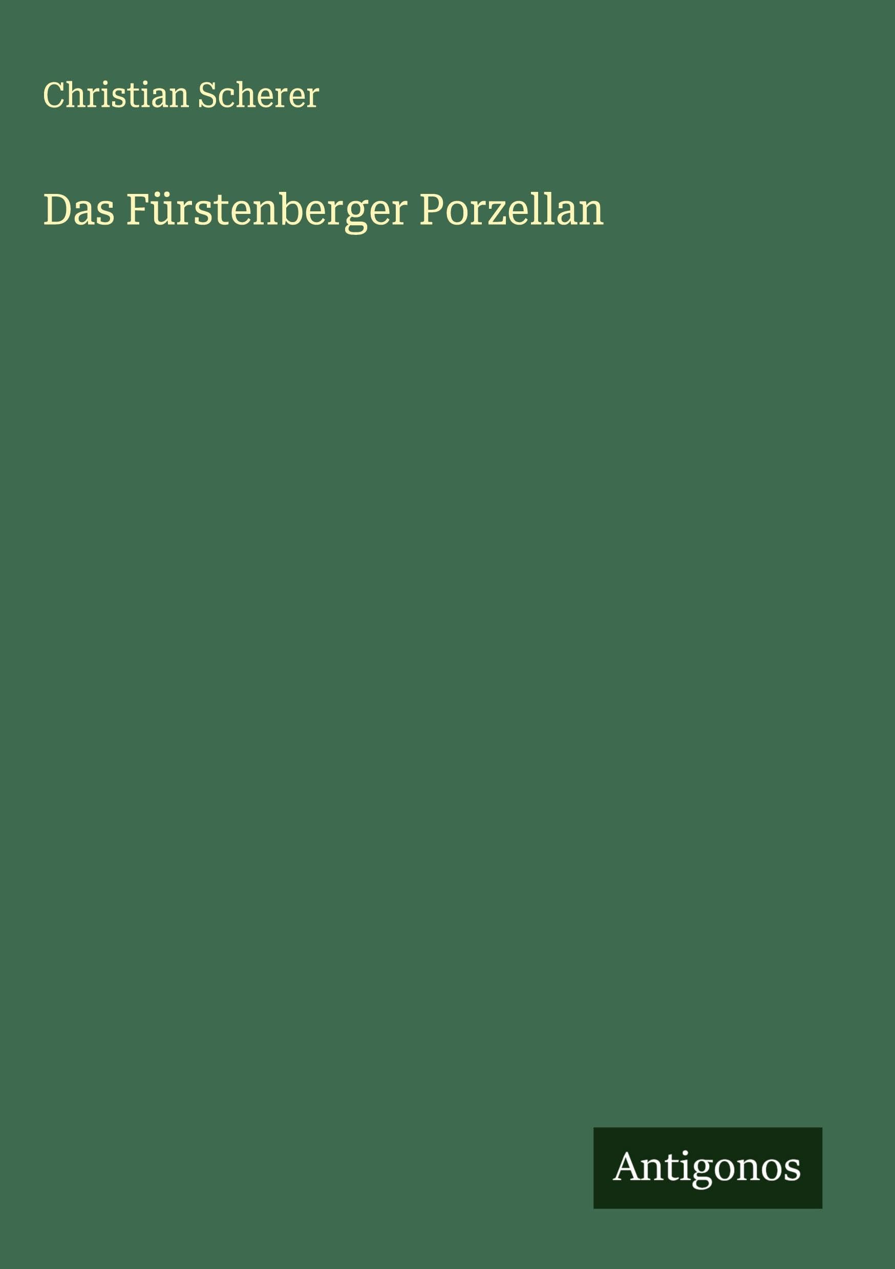 Das Fürstenberger Porzellan Classics