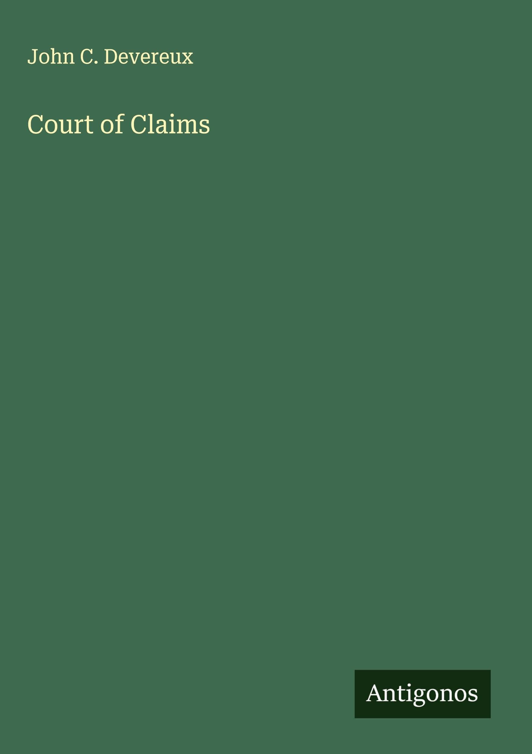 Court of Claims Classics