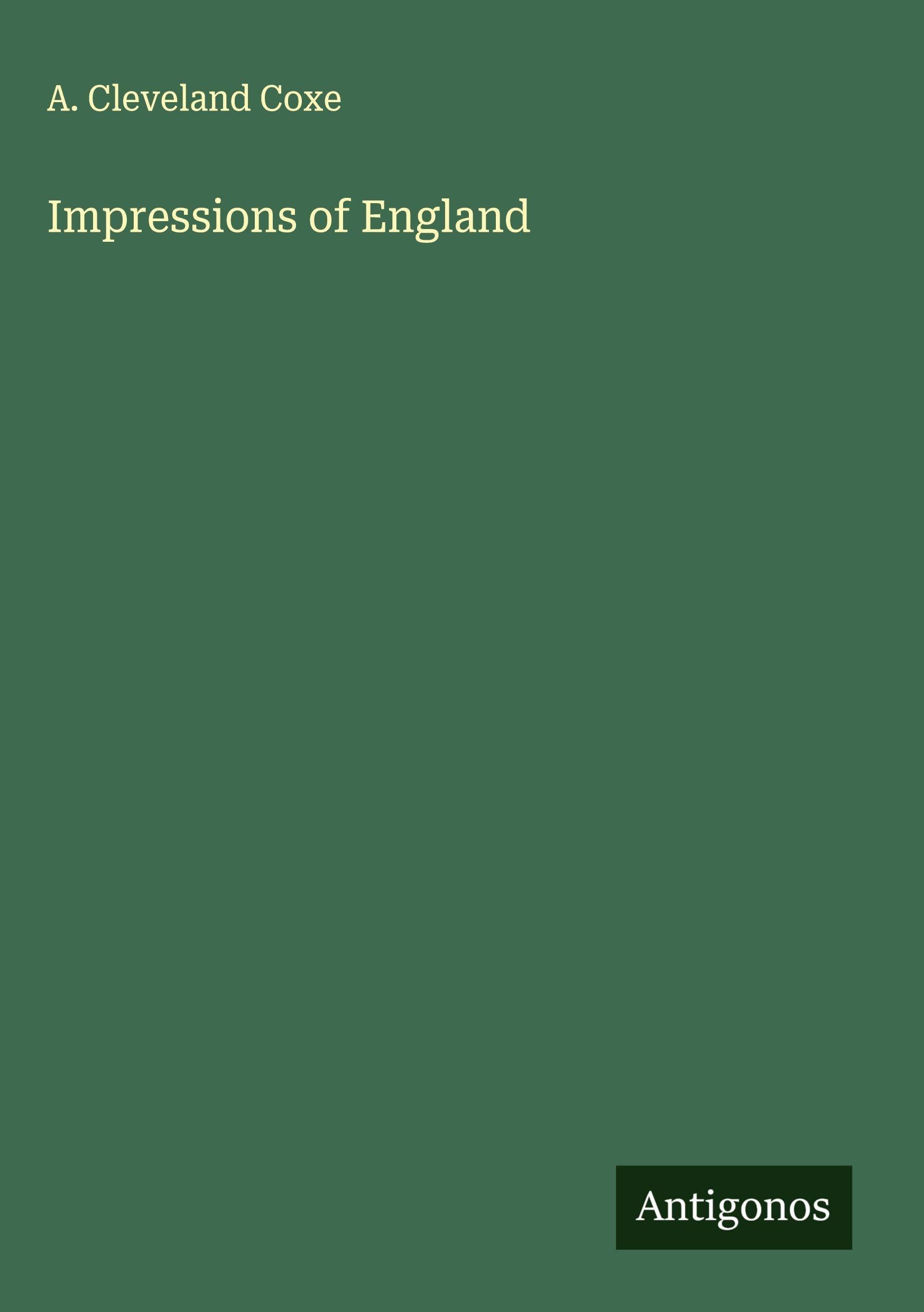 Impressions of England Classics