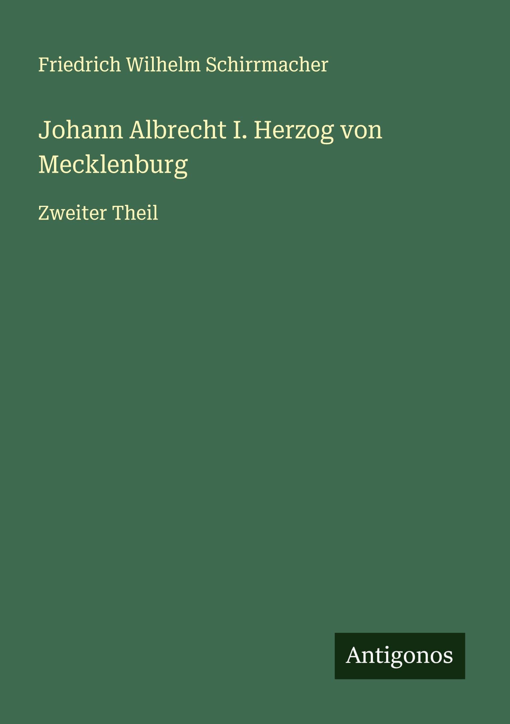 Johann Albrecht I. Herzog von Mecklenburg Classics