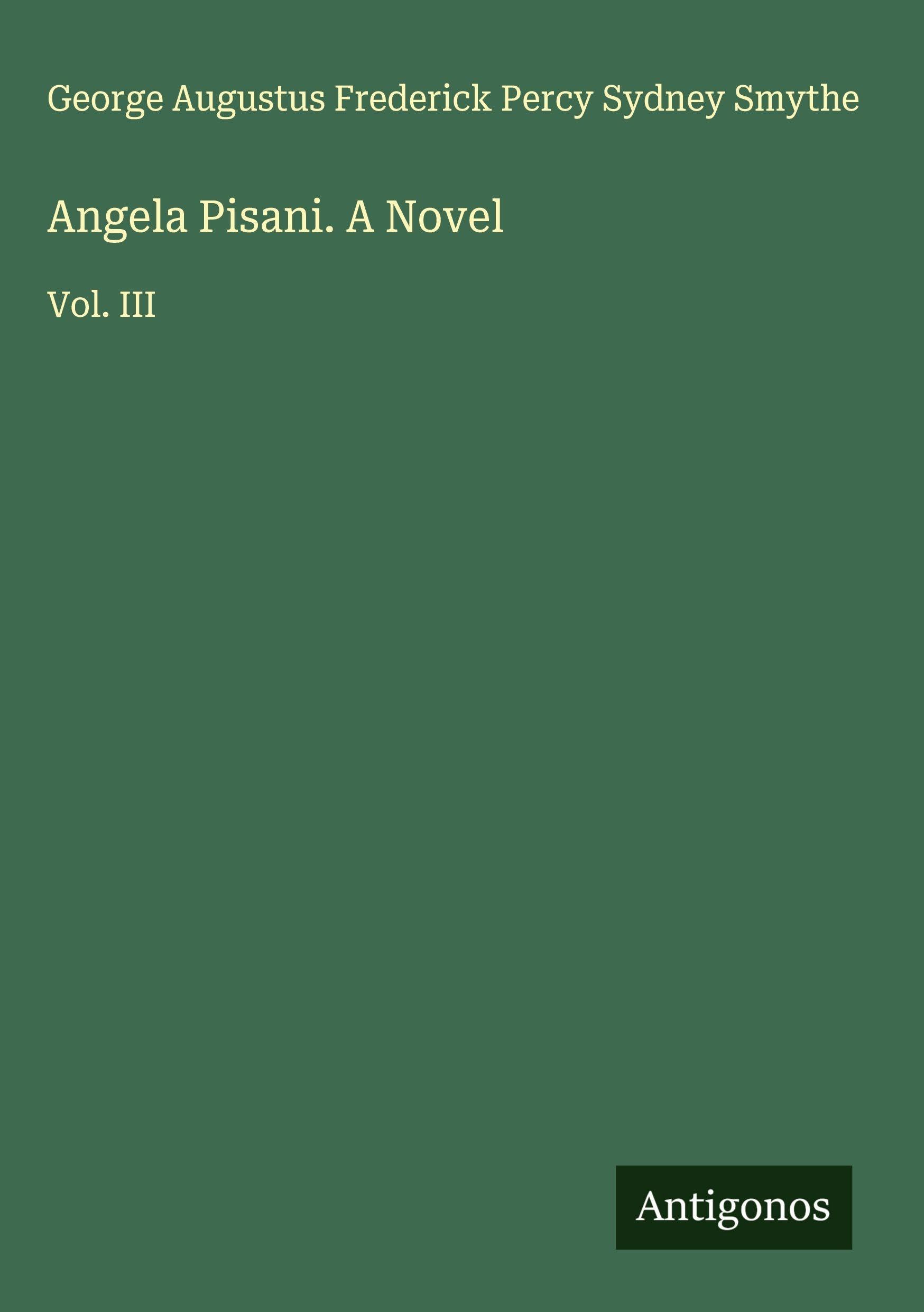 Angela Pisani. A Novel Classics