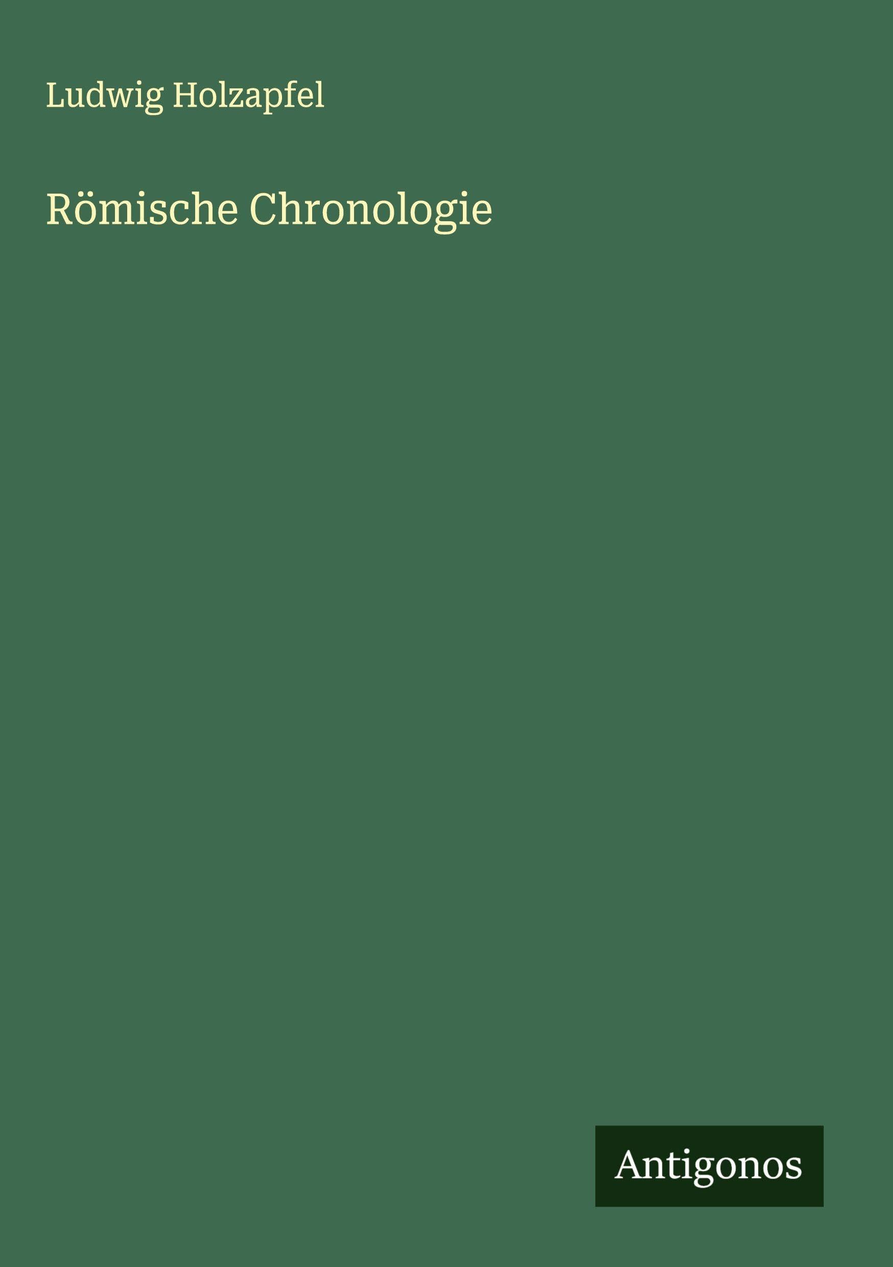 Römische Chronologie Classics