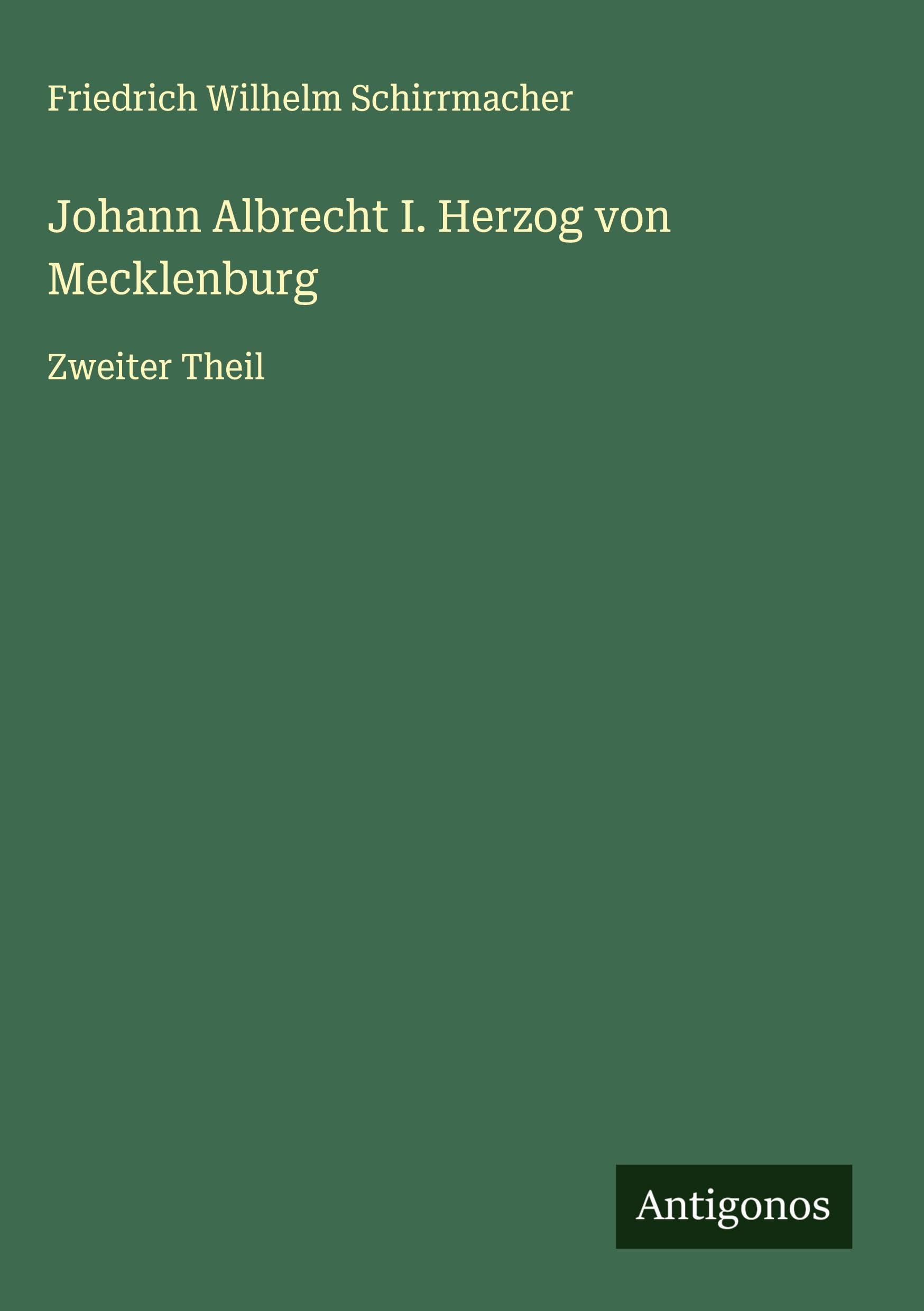 Johann Albrecht I. Herzog von Mecklenburg Classics