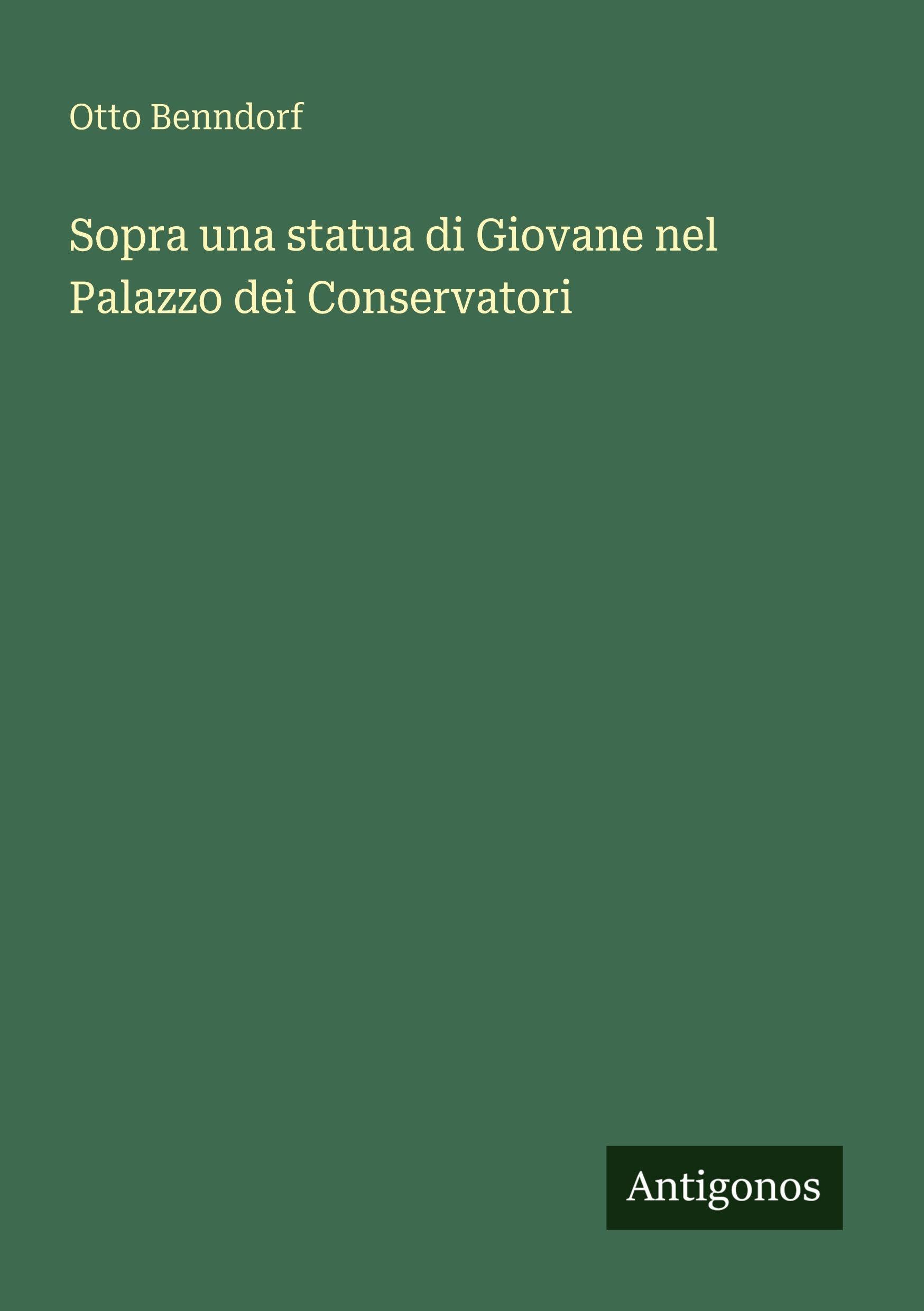 Sopra una statua di Giovane nel Palazzo dei Conservatori Classics