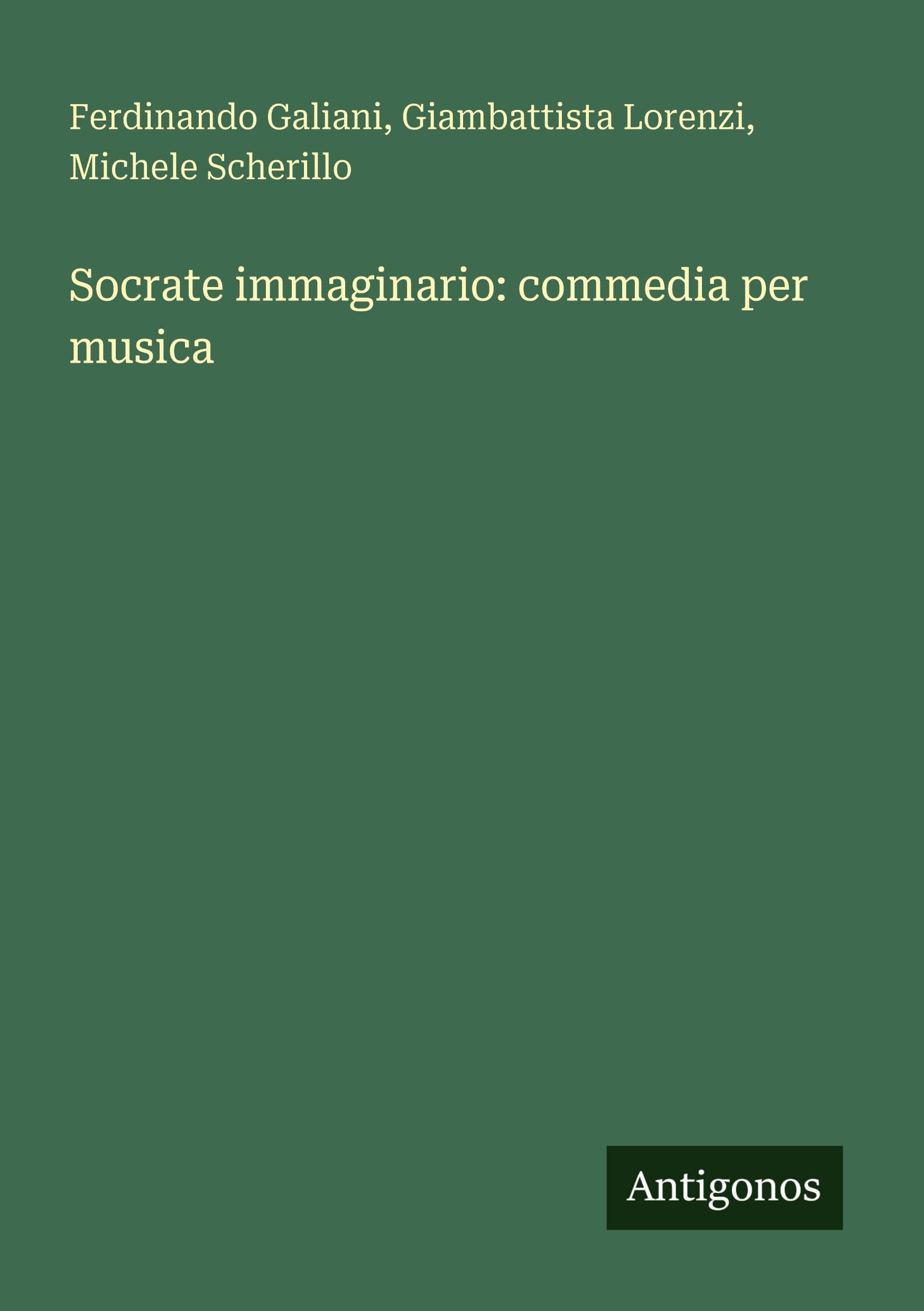 Socrate immaginario: commedia per musica Classics