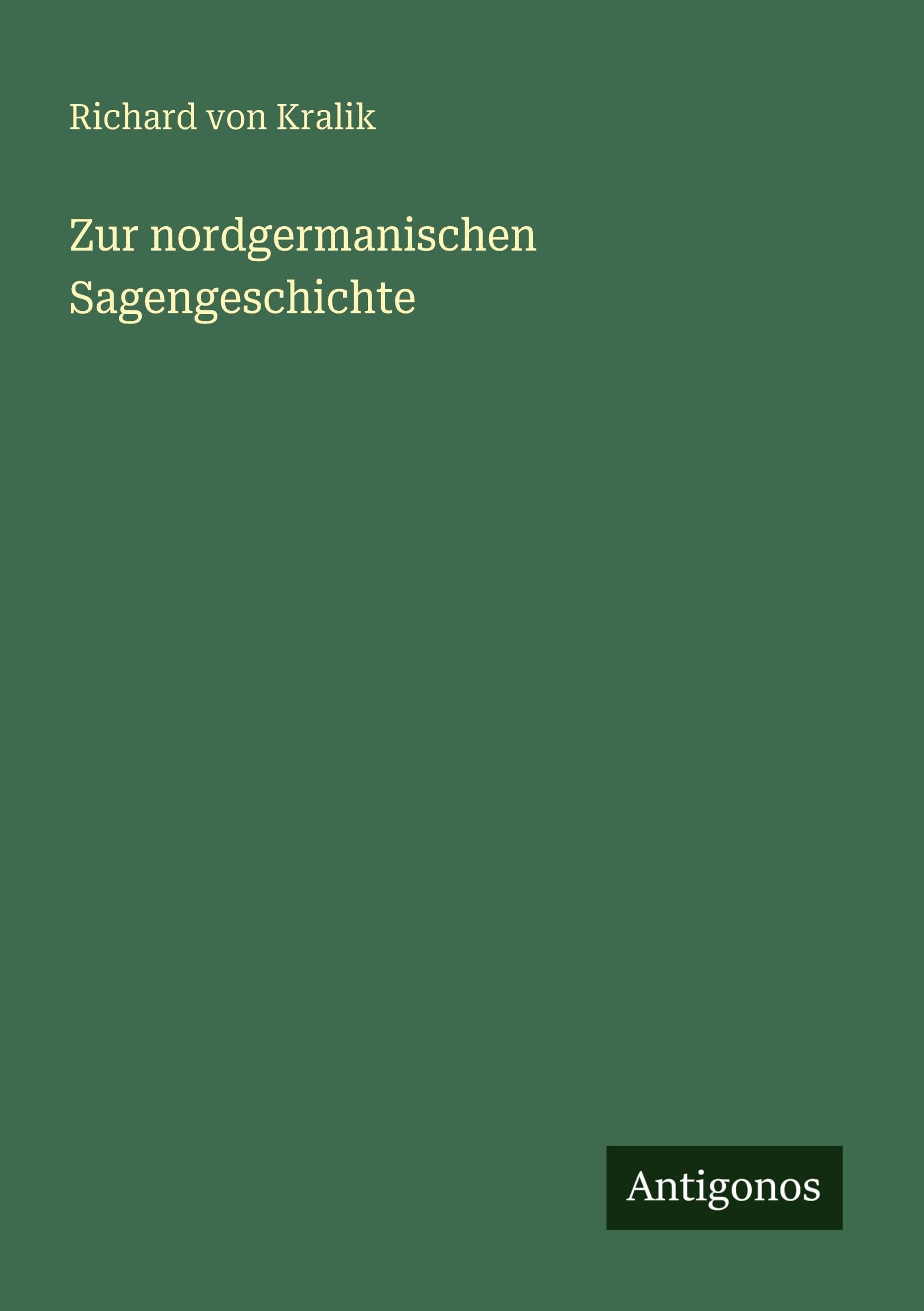 Zur nordgermanischen Sagengeschichte Classics