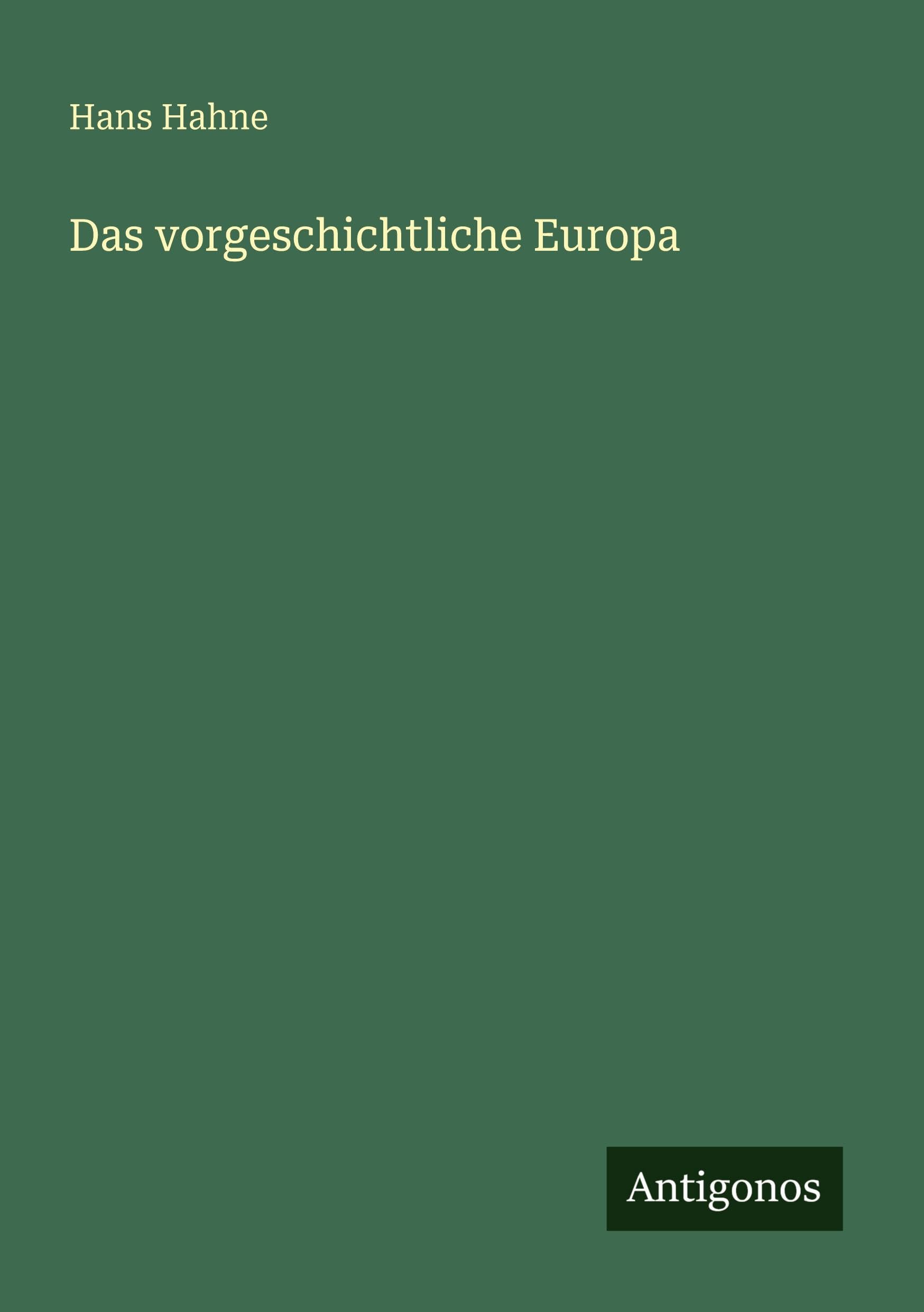 Product Image: Das vorgeschichtliche Europa