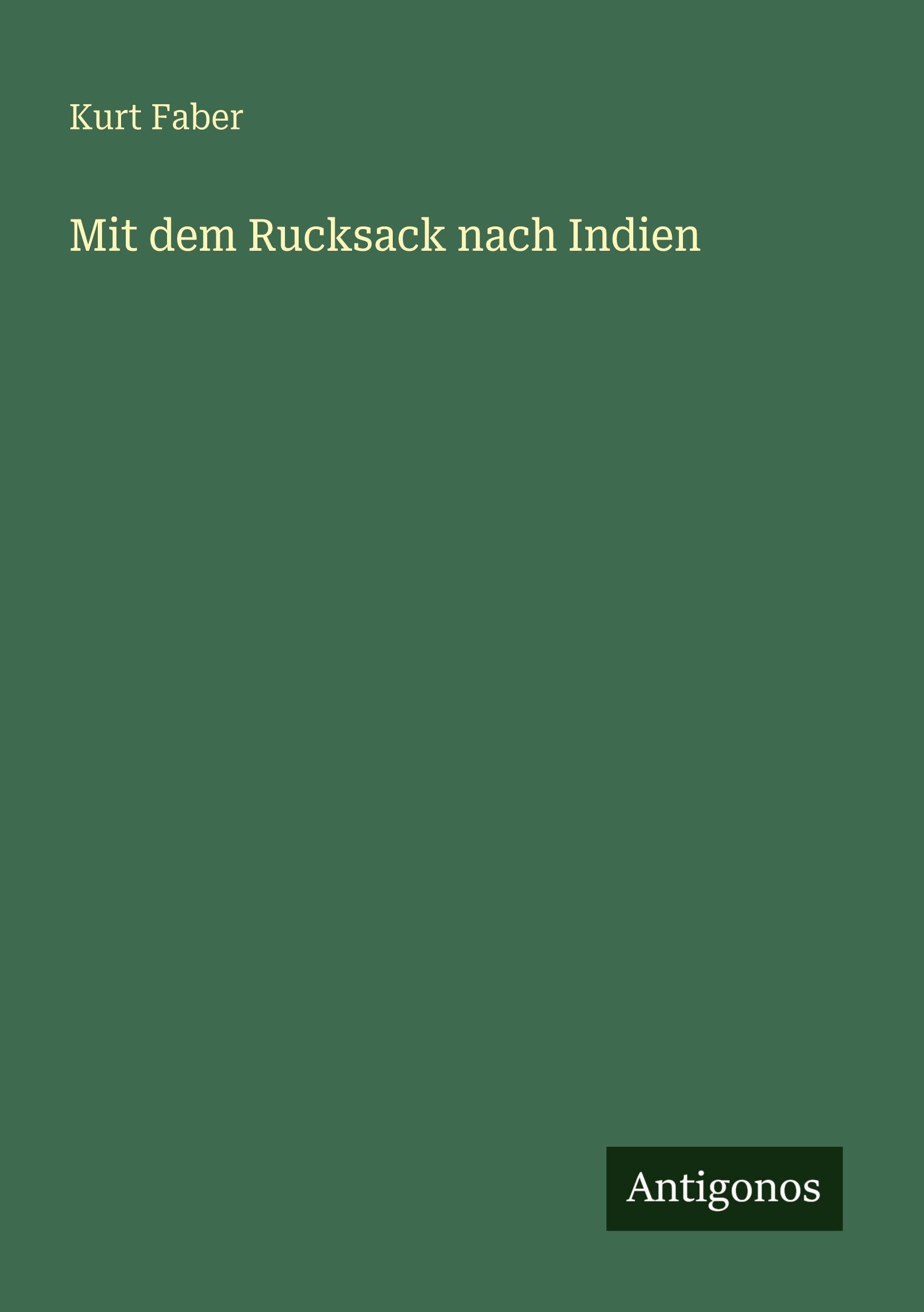 Product Image: Mit dem Rucksack nach Indien