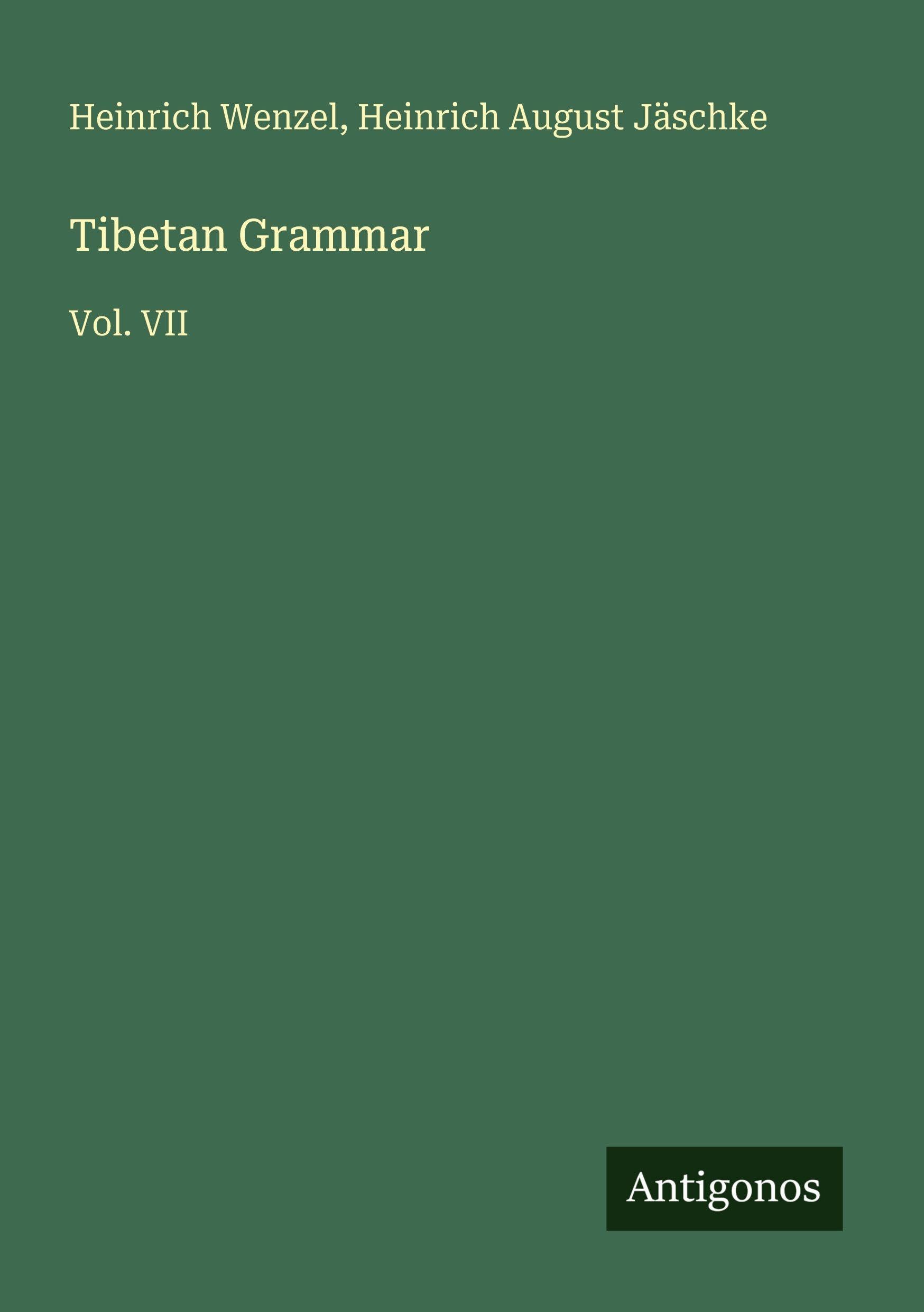 Product Image: Tibetan Grammar