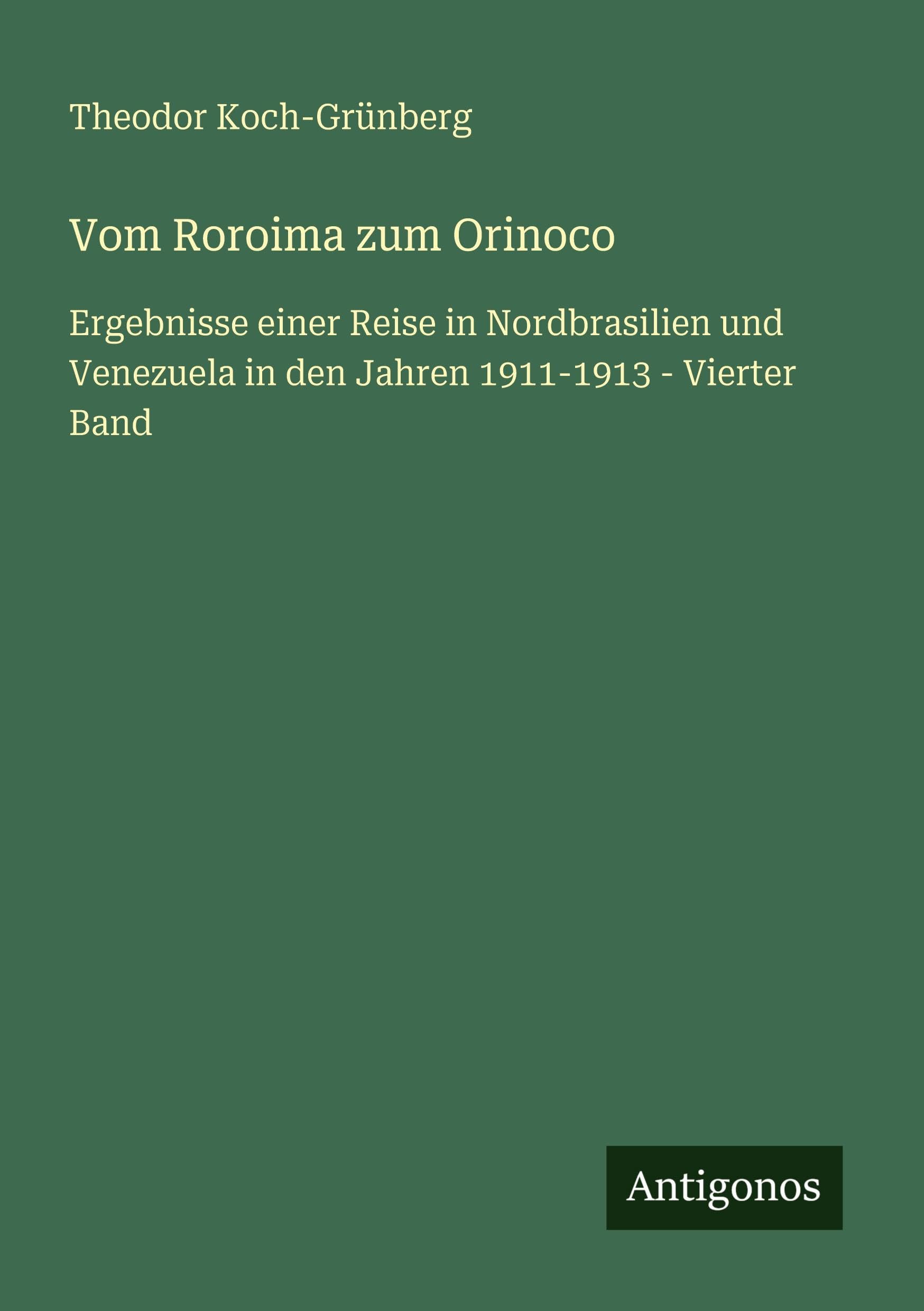 Vom Roroima zum Orinoco Classics