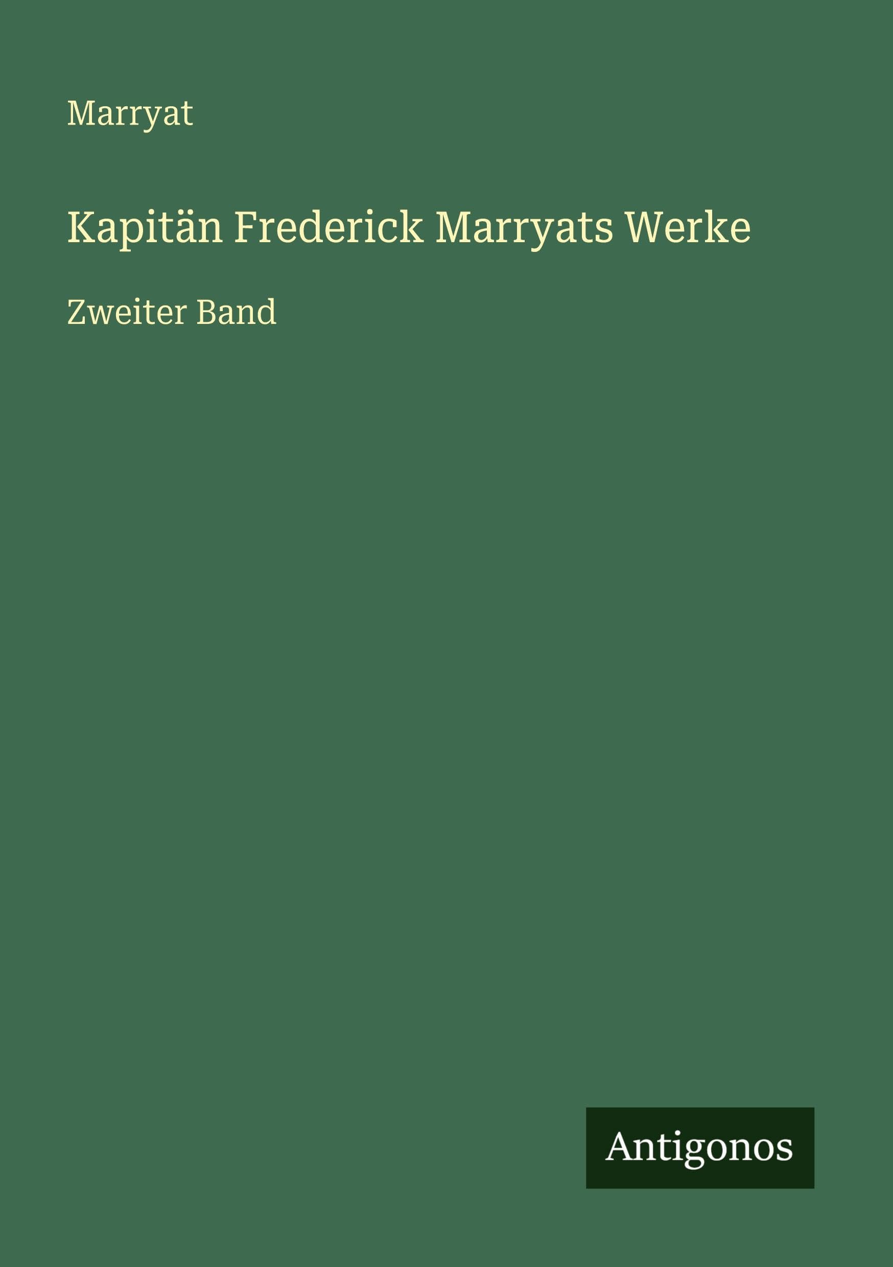 Kapitän Frederick Marryats Werke Classics