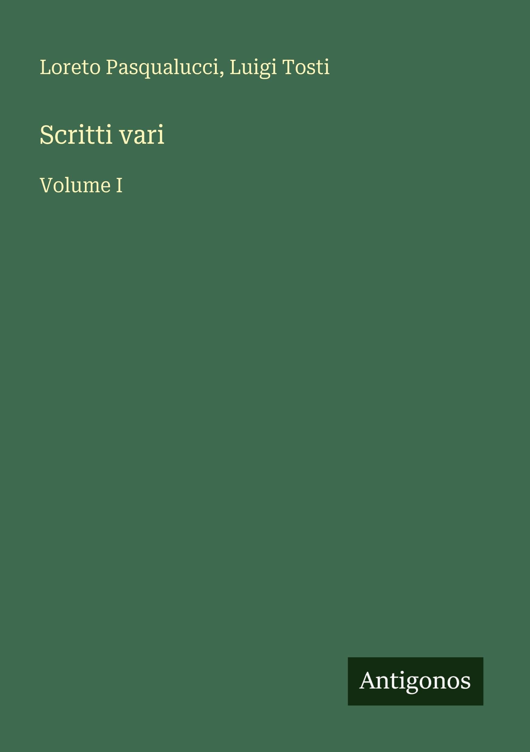 Scritti vari Classics