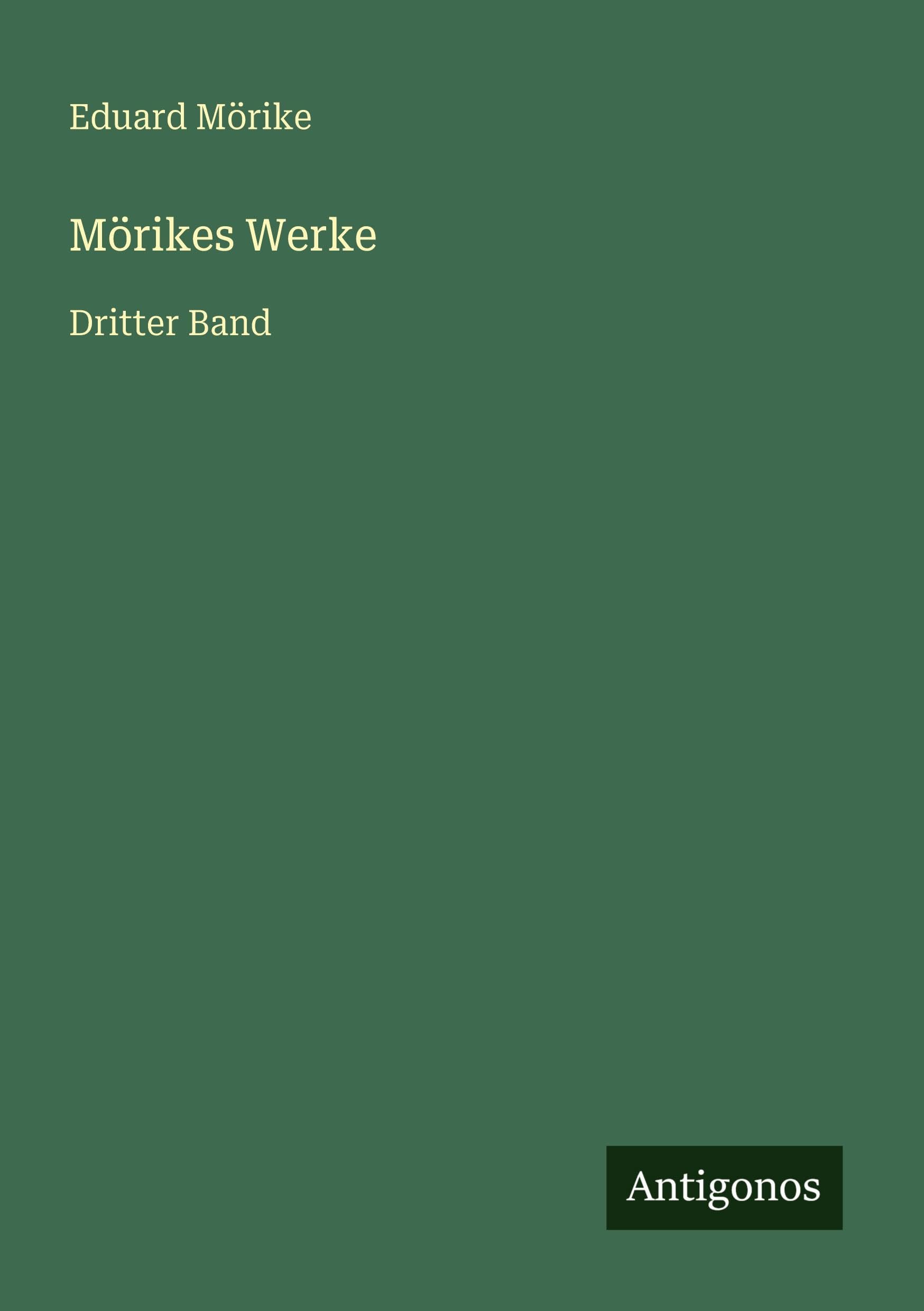 Mörikes Werke Classics