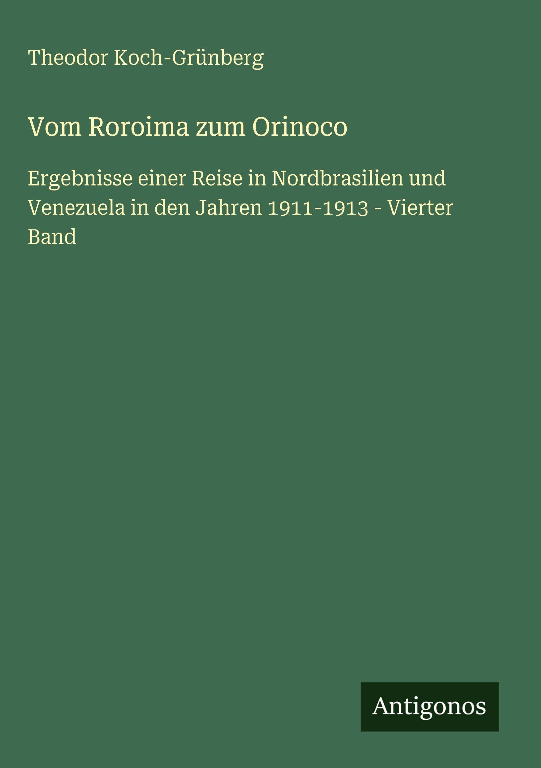 Vom Roroima zum Orinoco Classics
