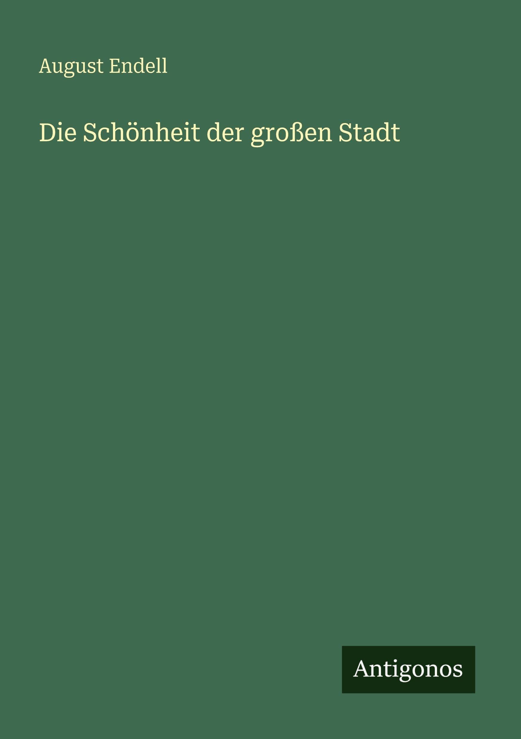 Die Schönheit der großen Stadt Classics